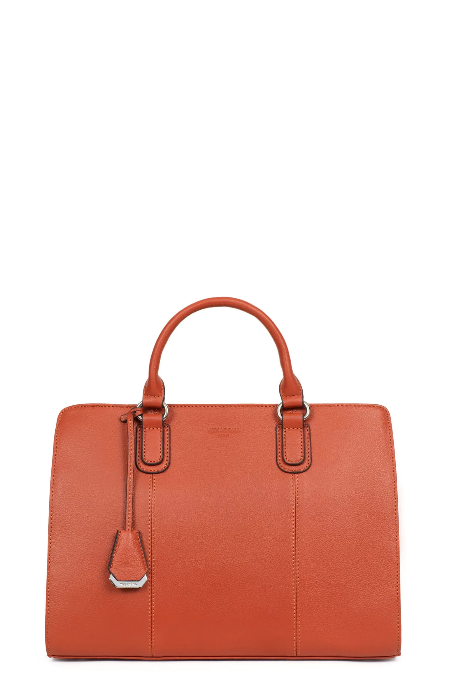 Sac porté main 2 poignées - Cuir