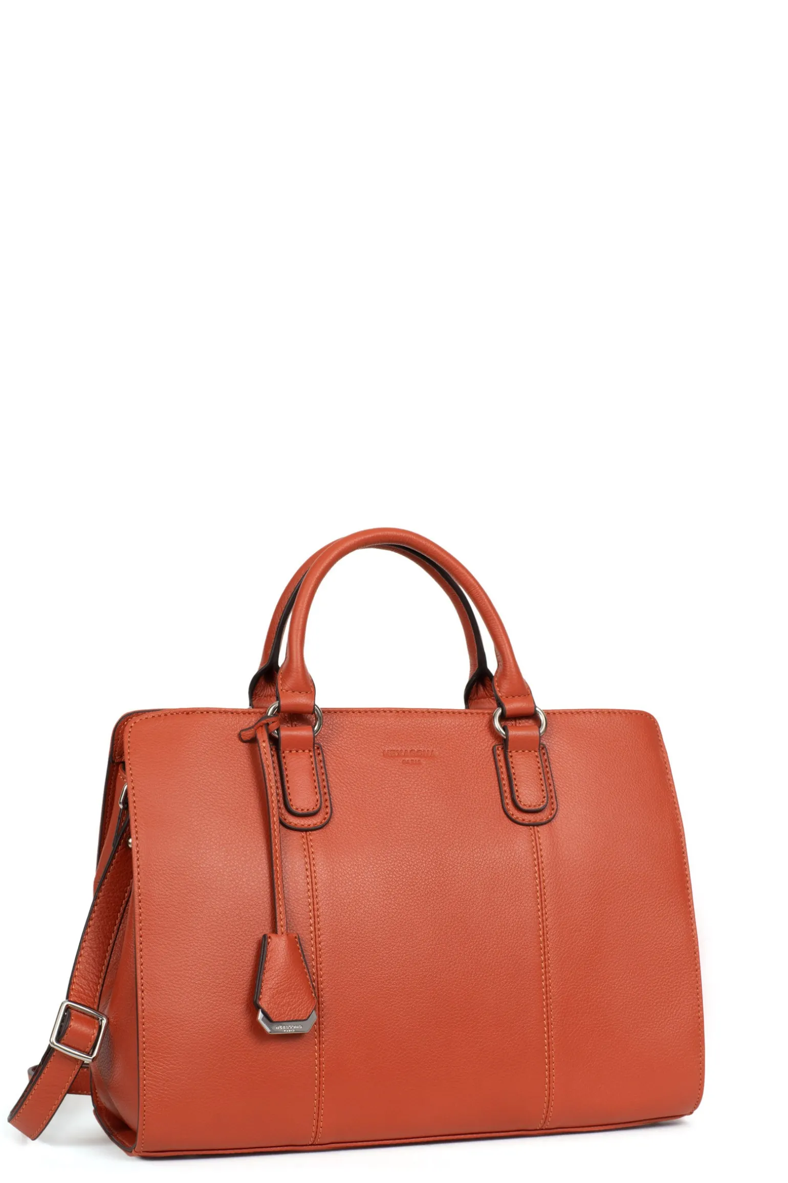 Sac porté main 2 poignées - Cuir
