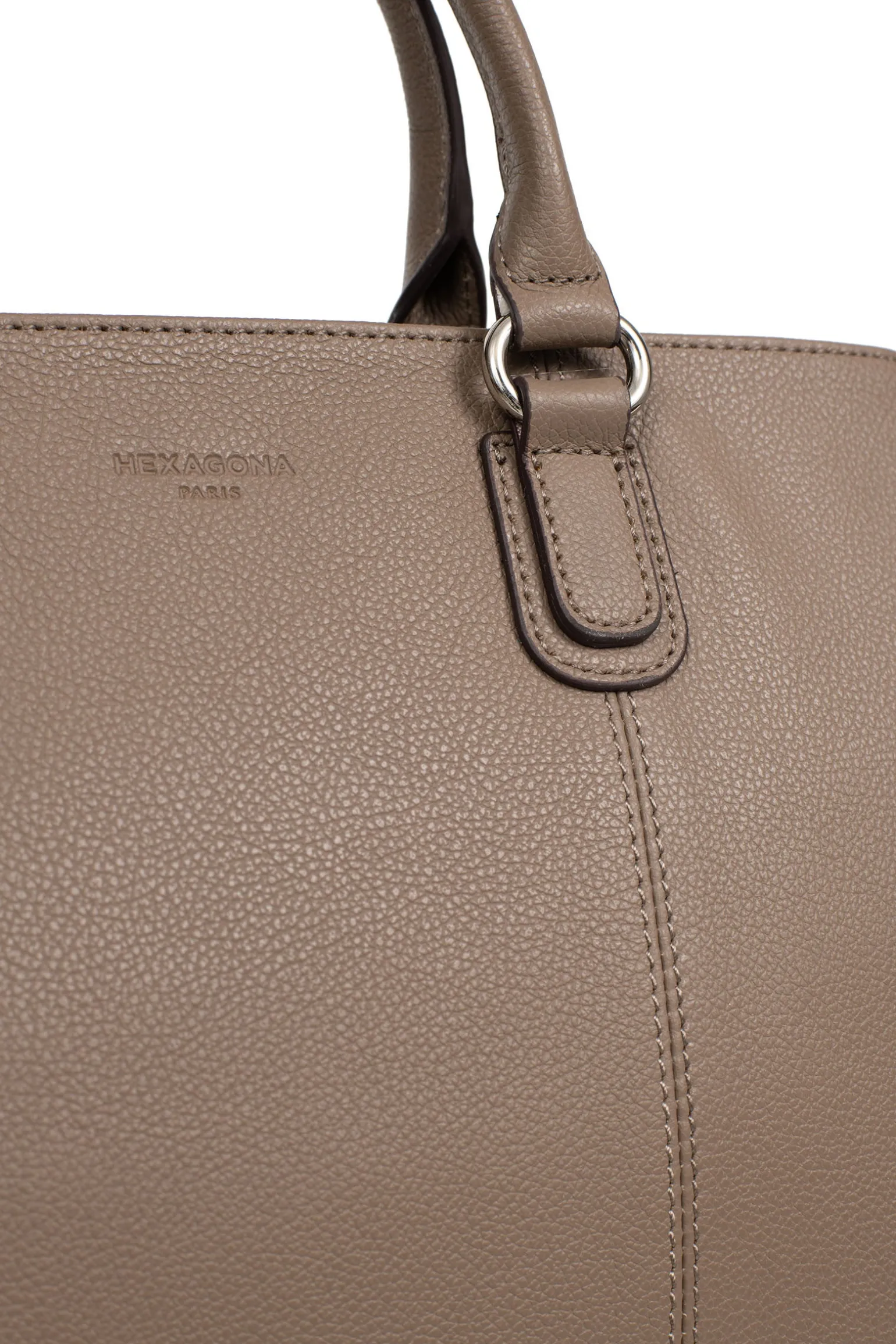 Sac porté main 2 poignées - Cuir