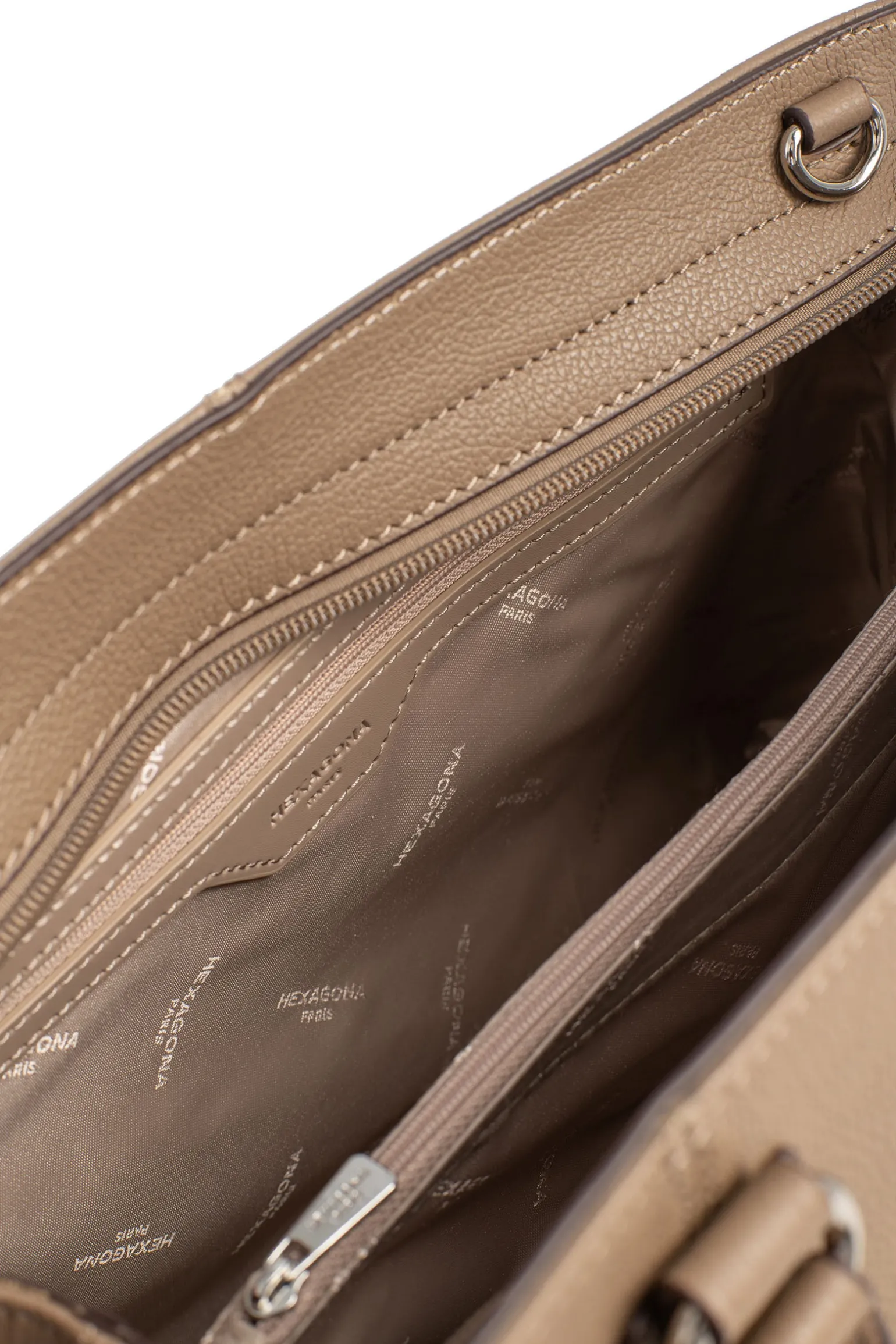 Sac porté main 2 poignées - Cuir
