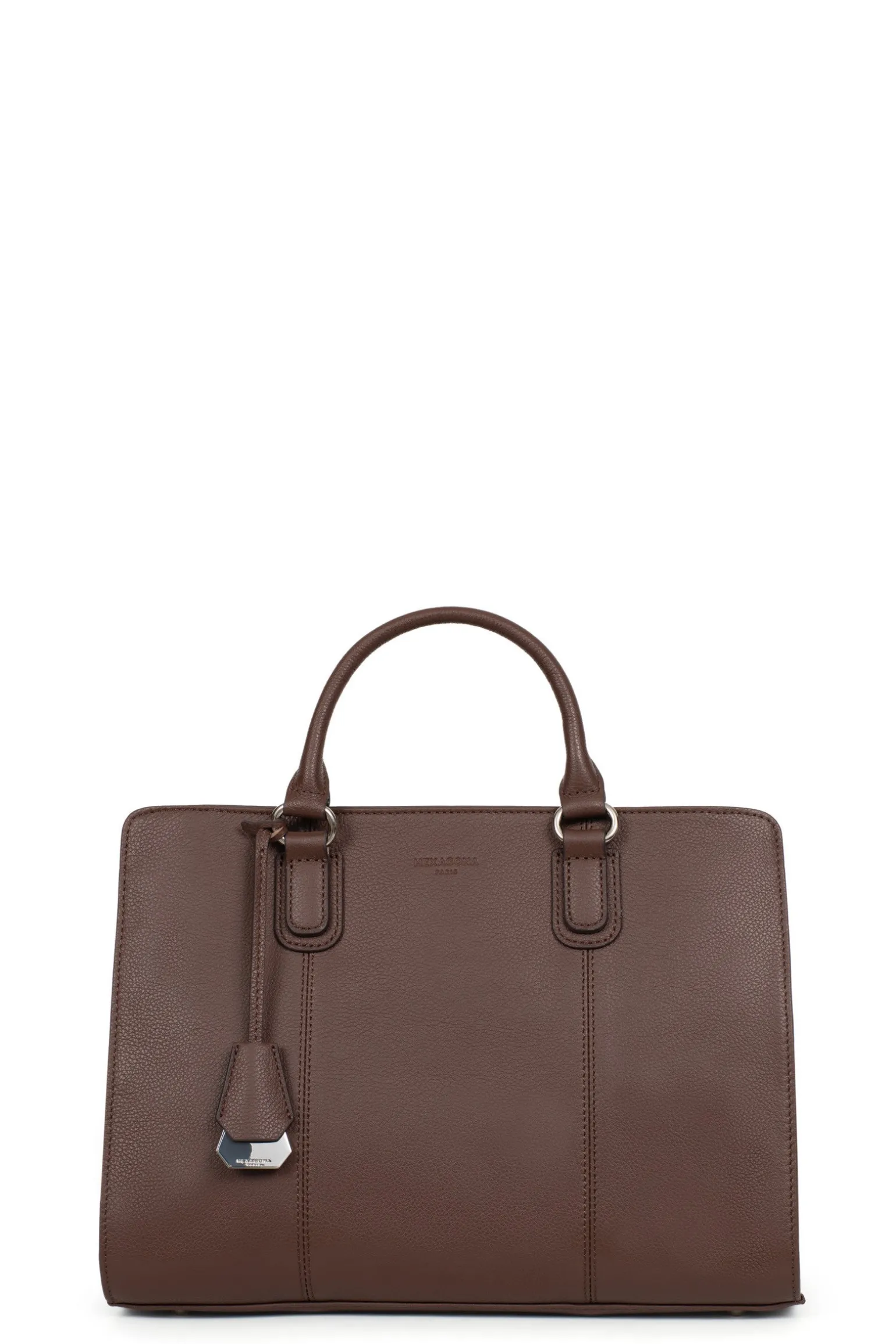 Sac porté main 2 poignées - Cuir