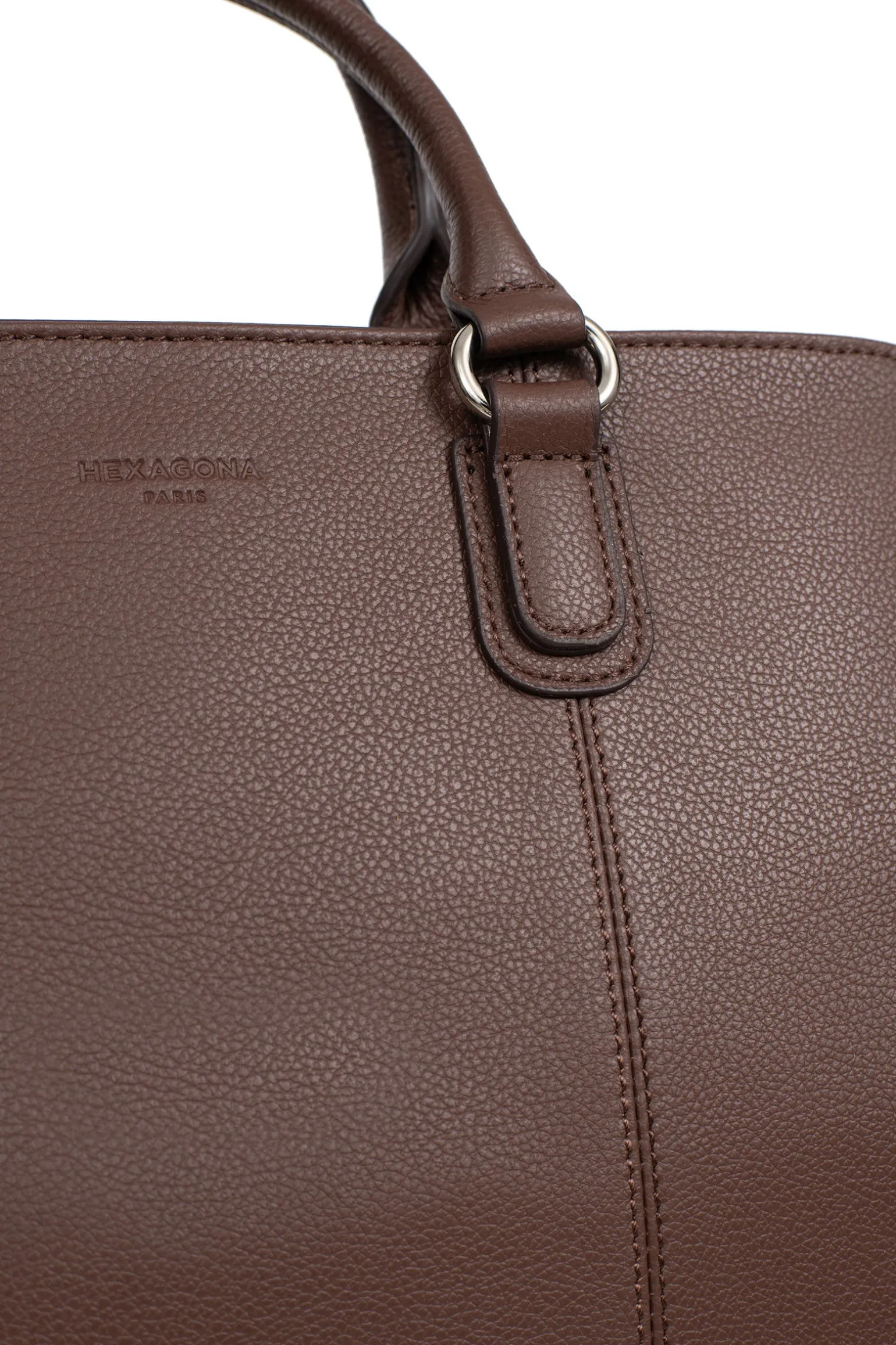 Sac porté main 2 poignées - Cuir