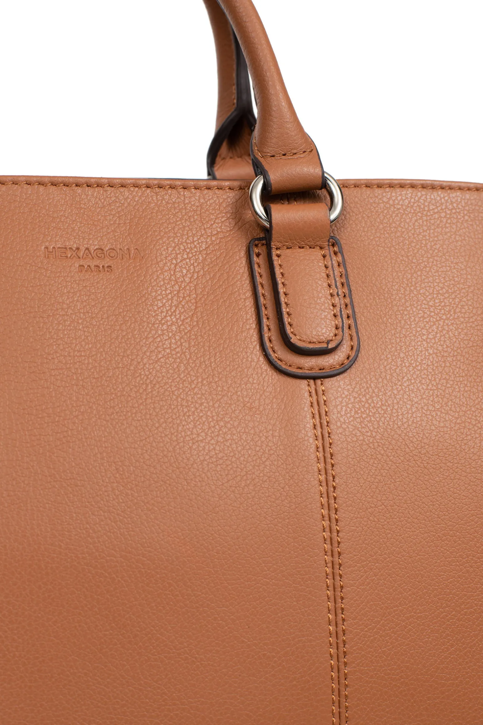 Sac porté main 2 poignées - Cuir