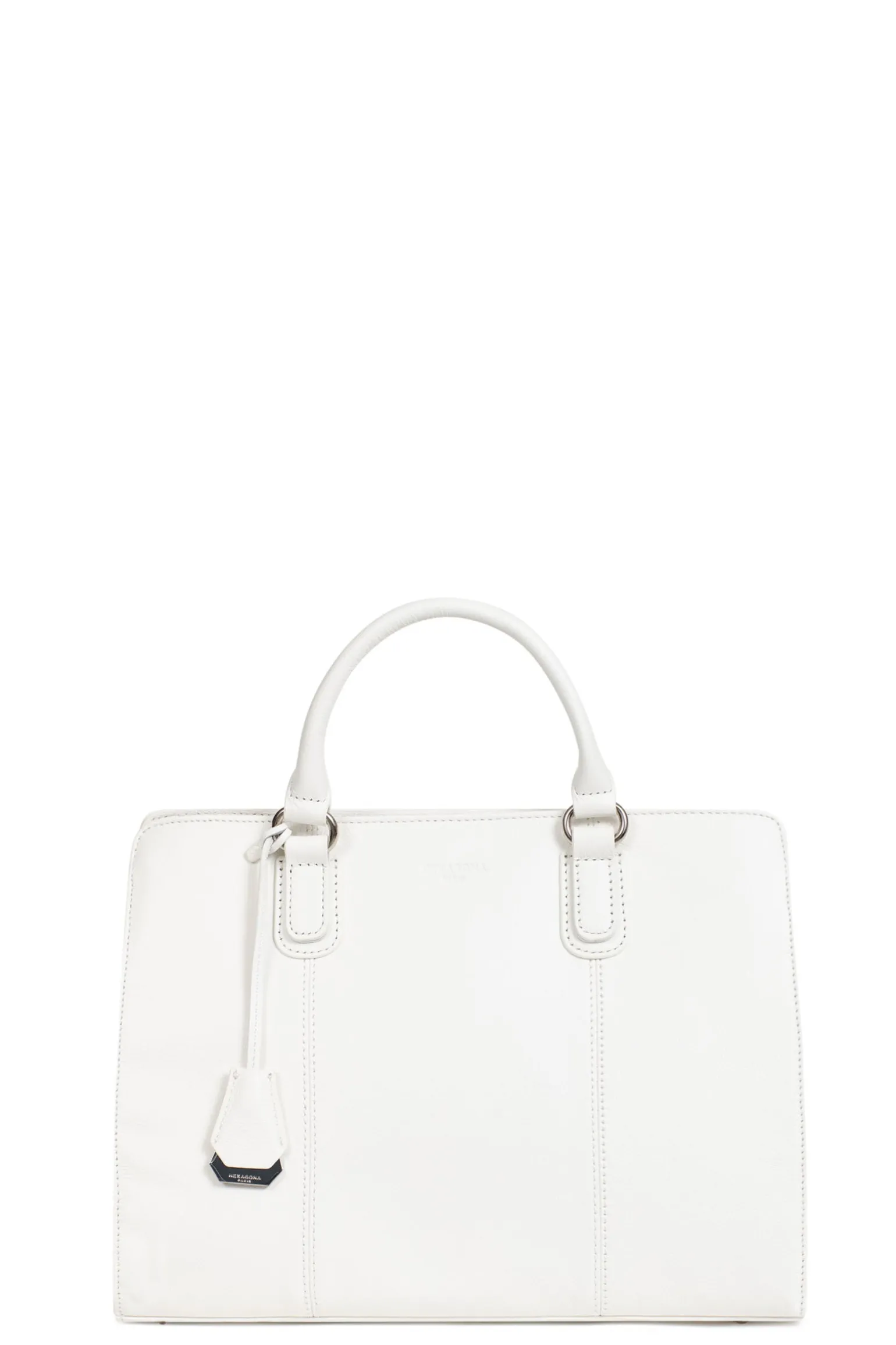 Sac porté main 2 poignées - Cuir