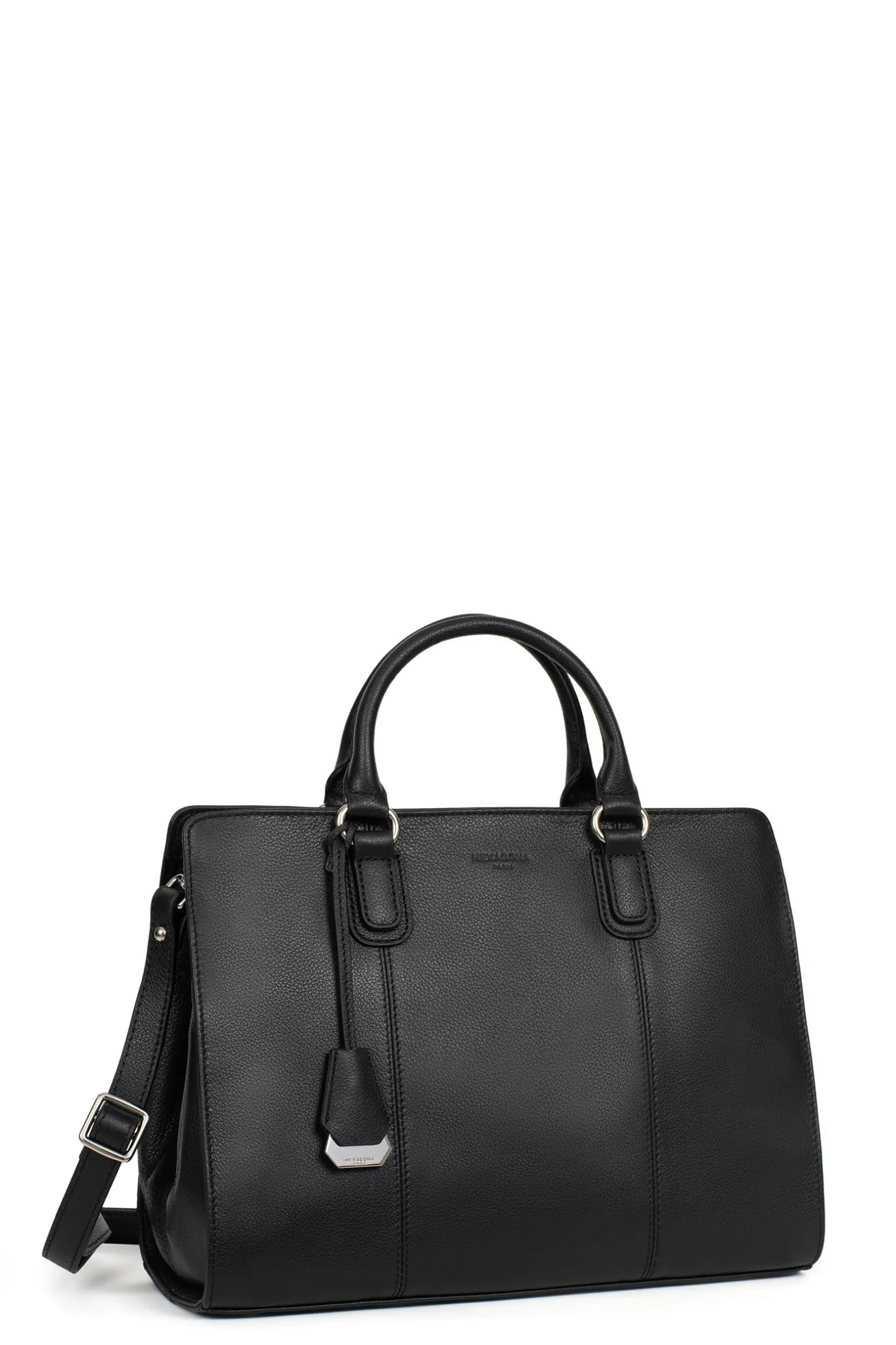 Sac porté main 2 poignées - Cuir