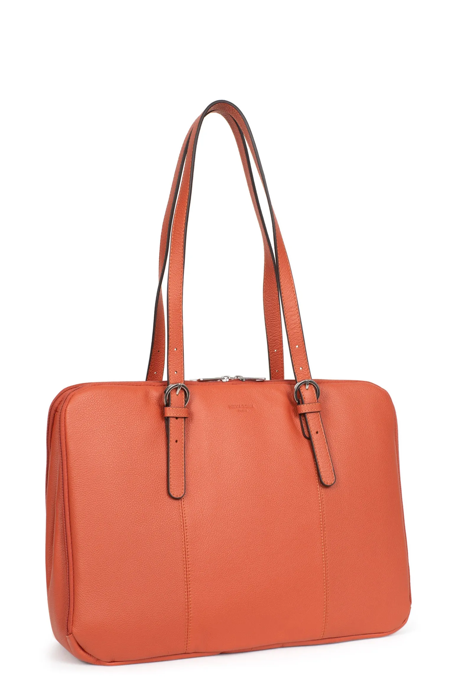 Sac porté épaule 2 anses - 15" & A4 - Cuir