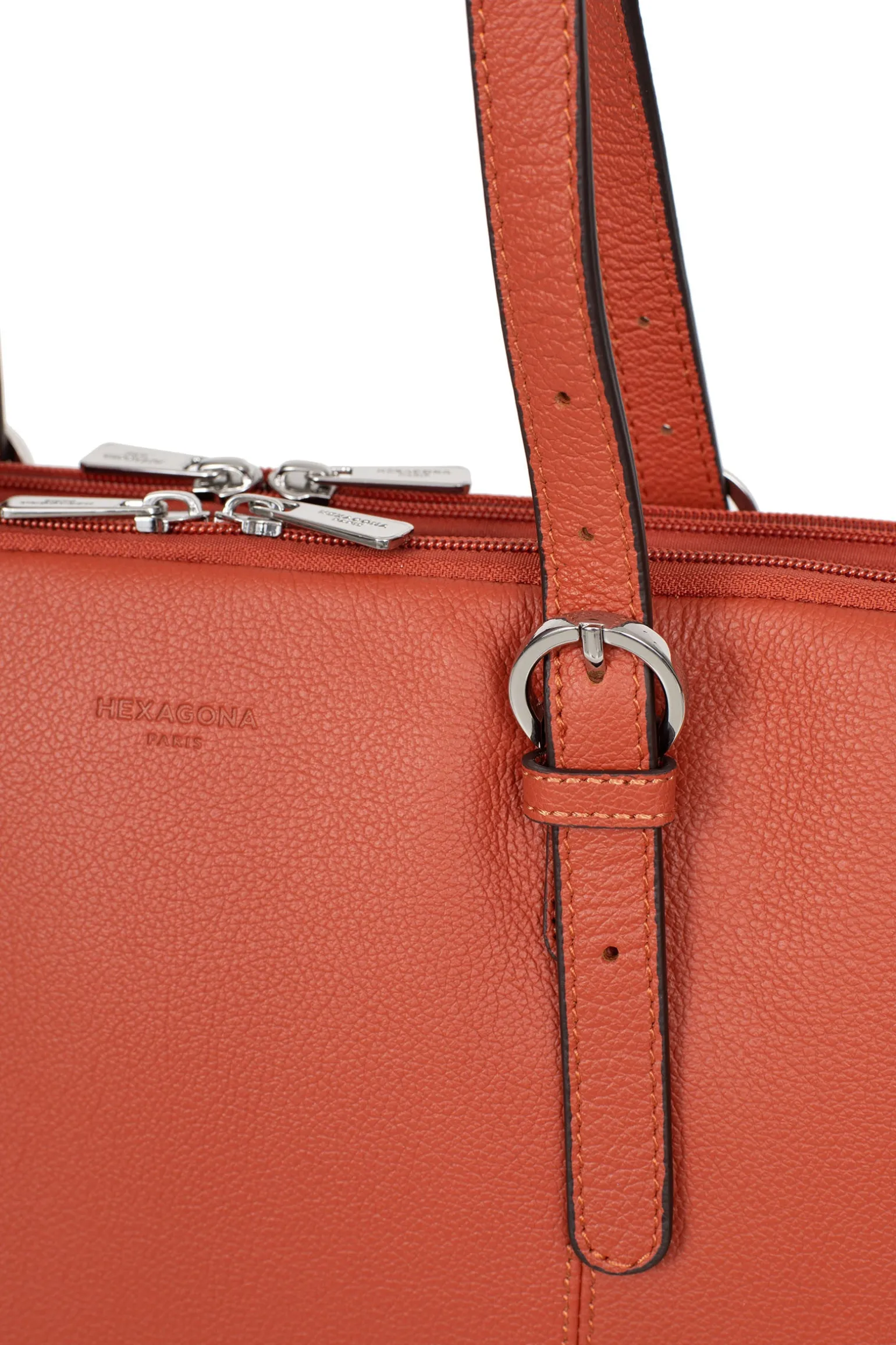 Sac porté épaule 2 anses - 15" & A4 - Cuir