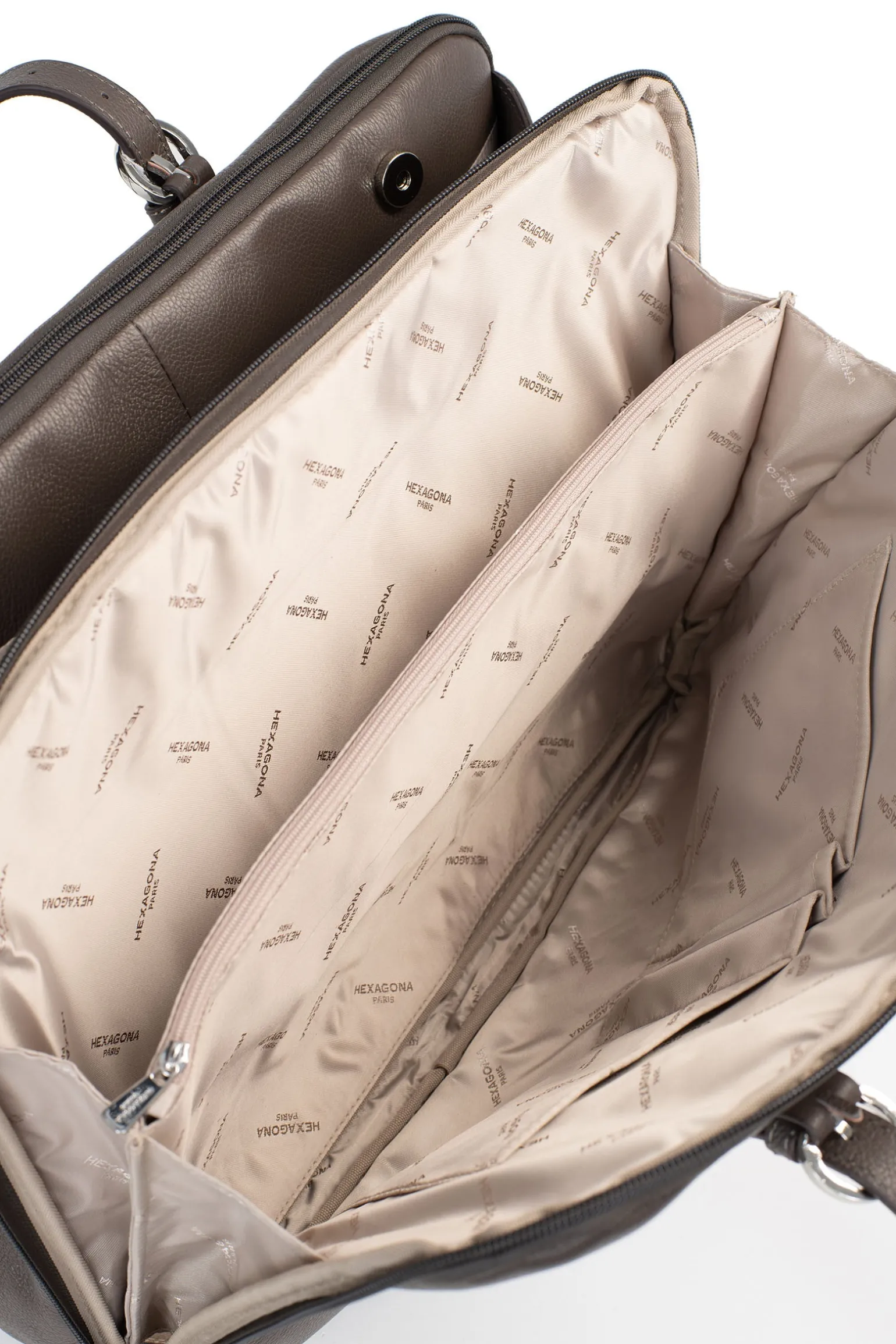 Sac porté épaule 2 anses - 15" & A4 - Cuir