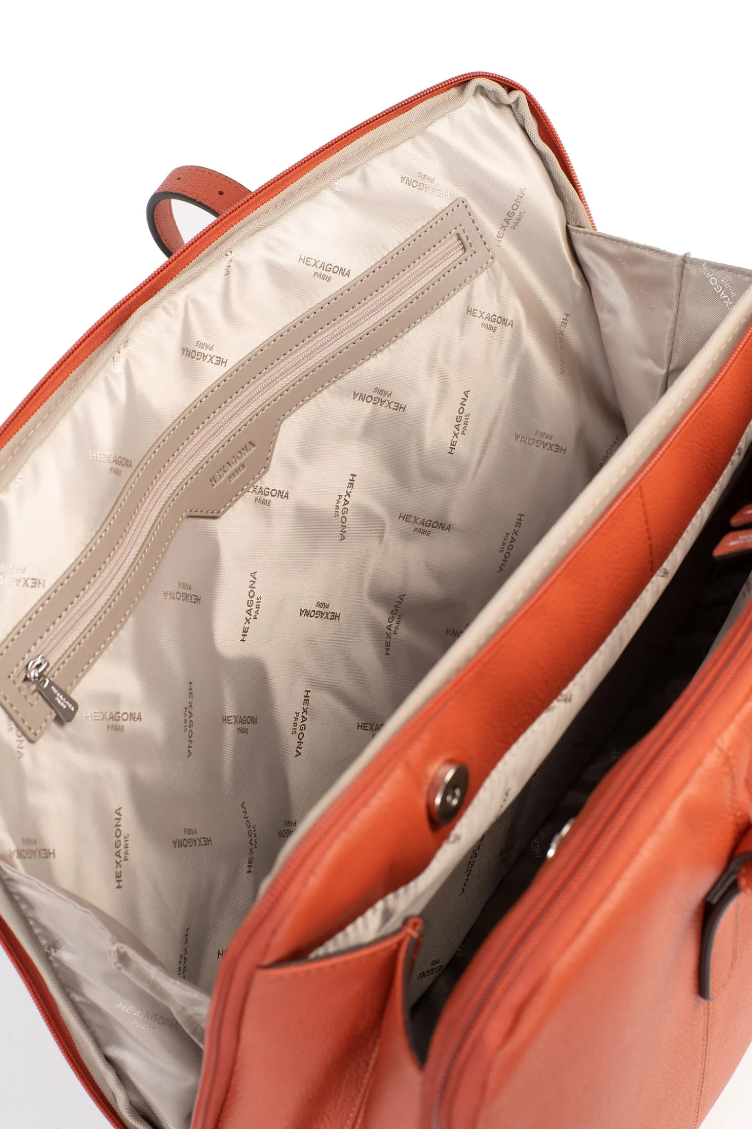 Sac porté épaule 2 anses - 15" & A4 - Cuir