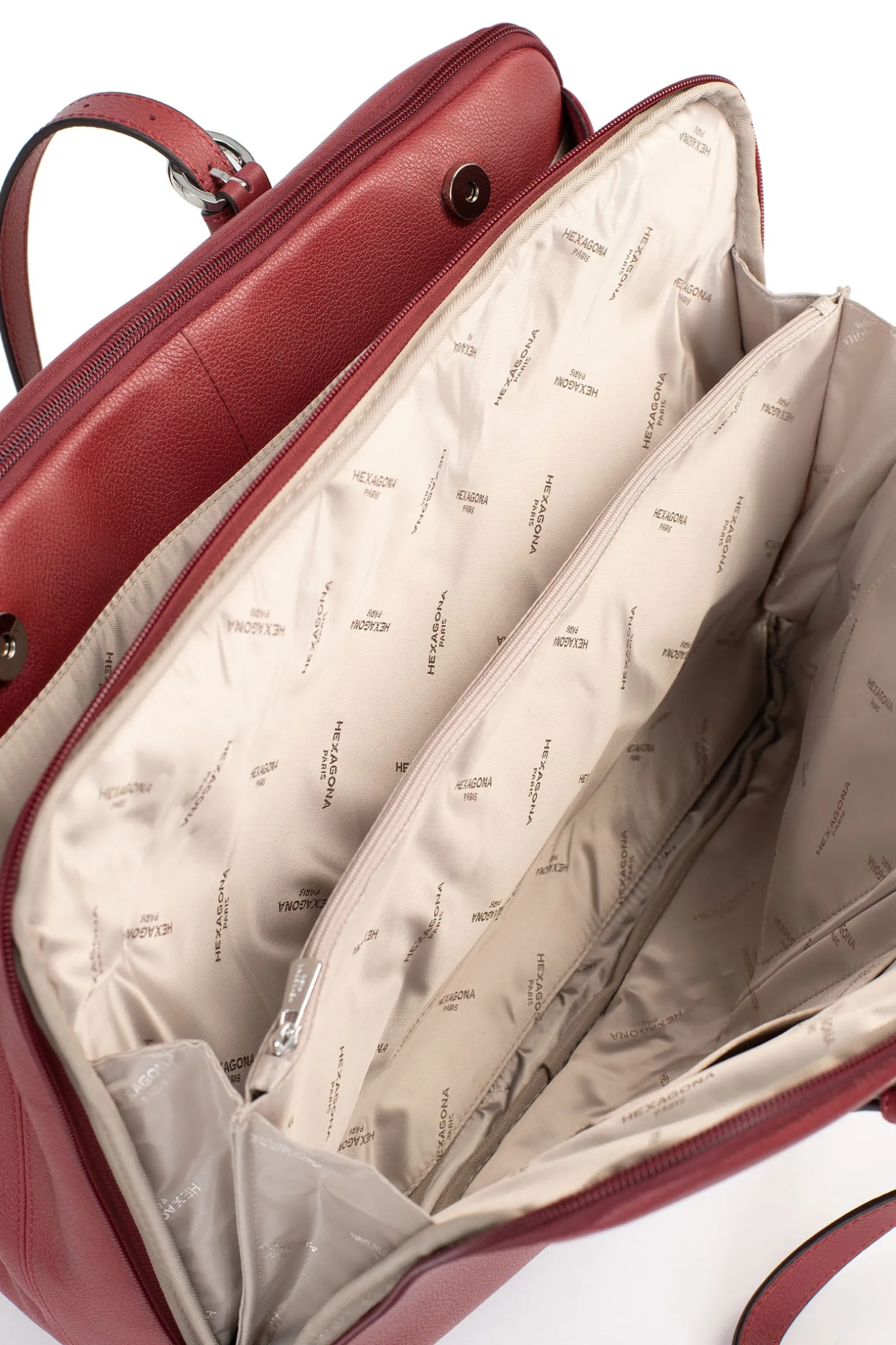 Sac porté épaule 2 anses - 15" & A4 - Cuir