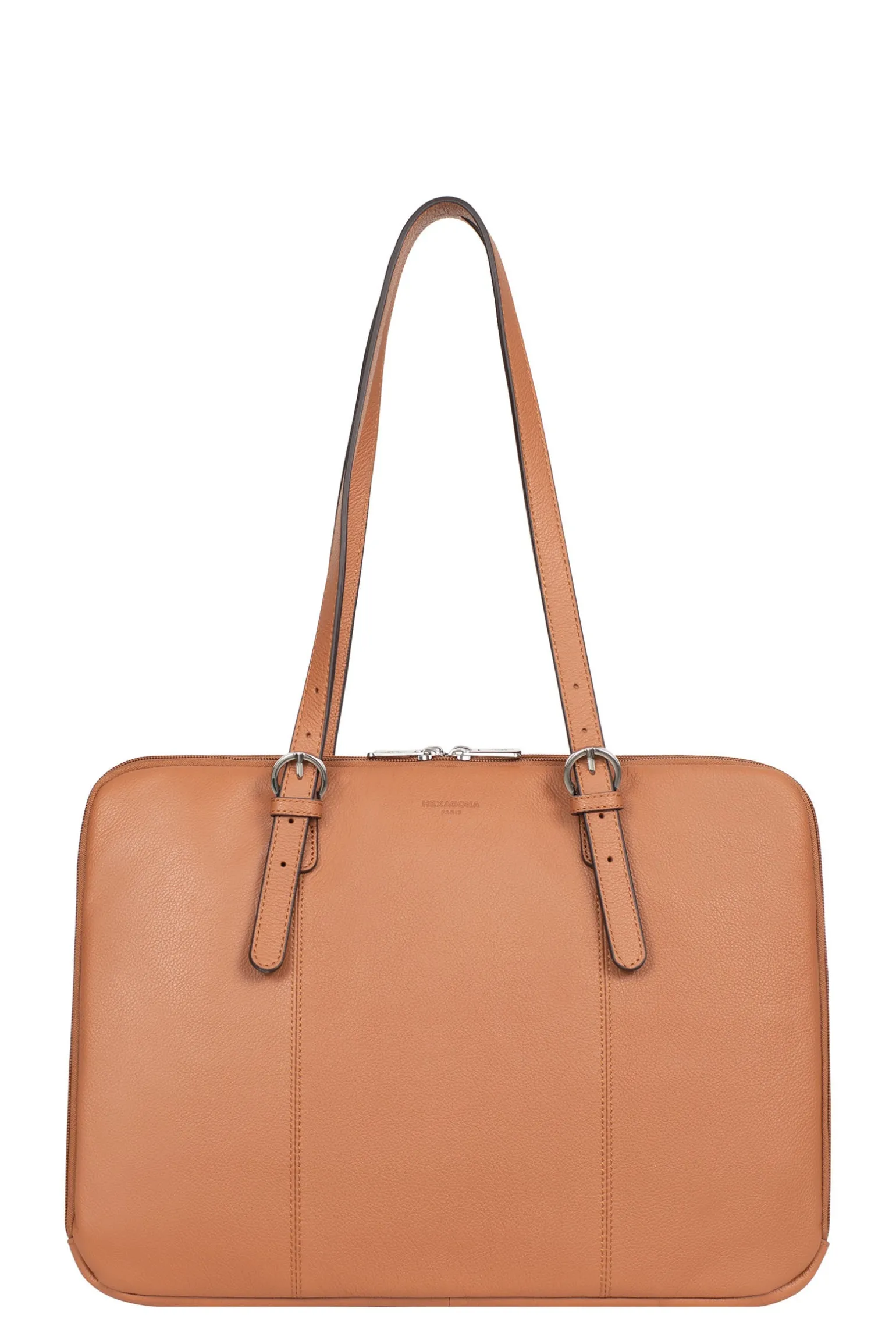 Sac porté épaule 2 anses - 15" & A4 - Cuir