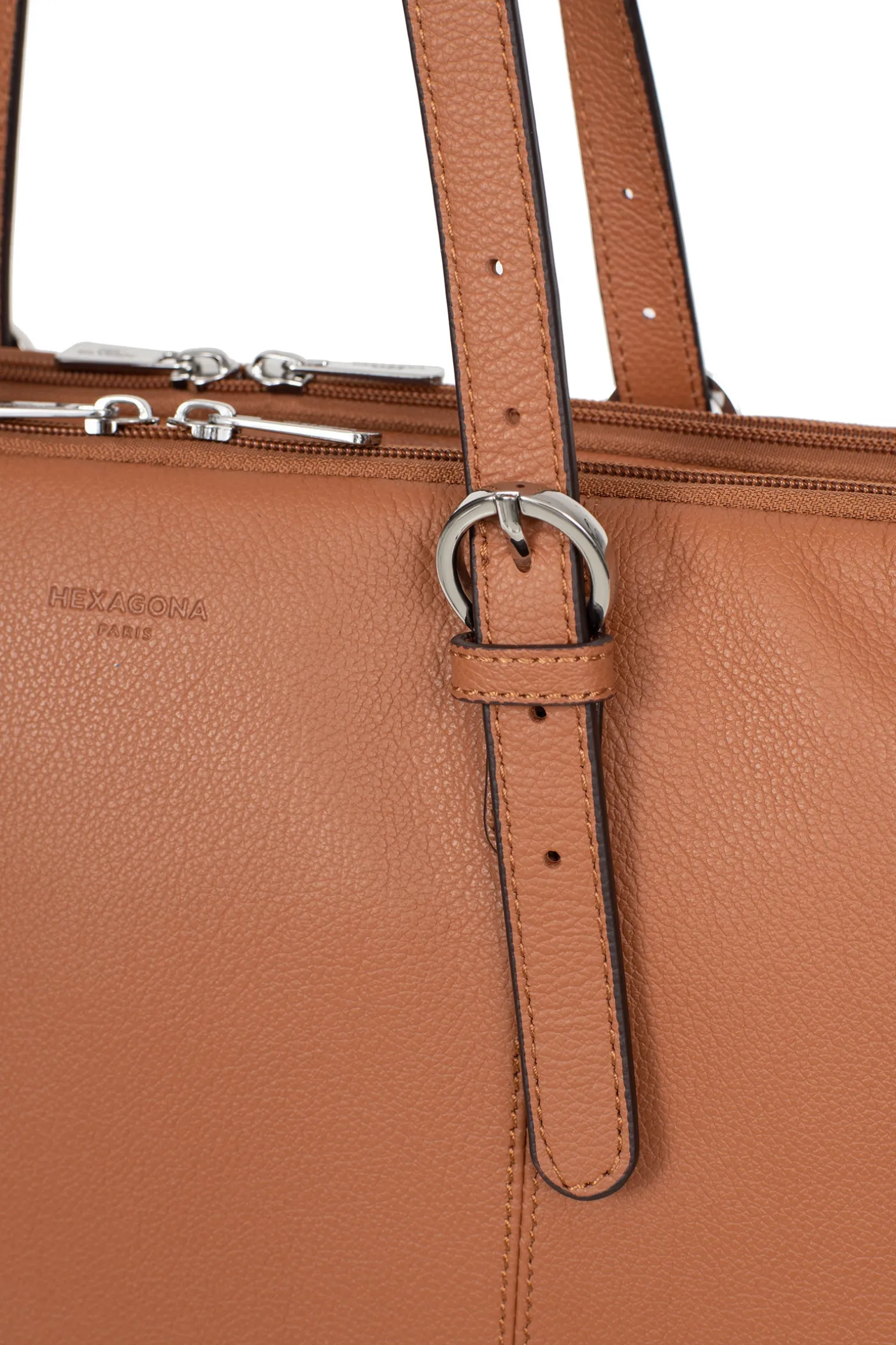 Sac porté épaule 2 anses - 15" & A4 - Cuir