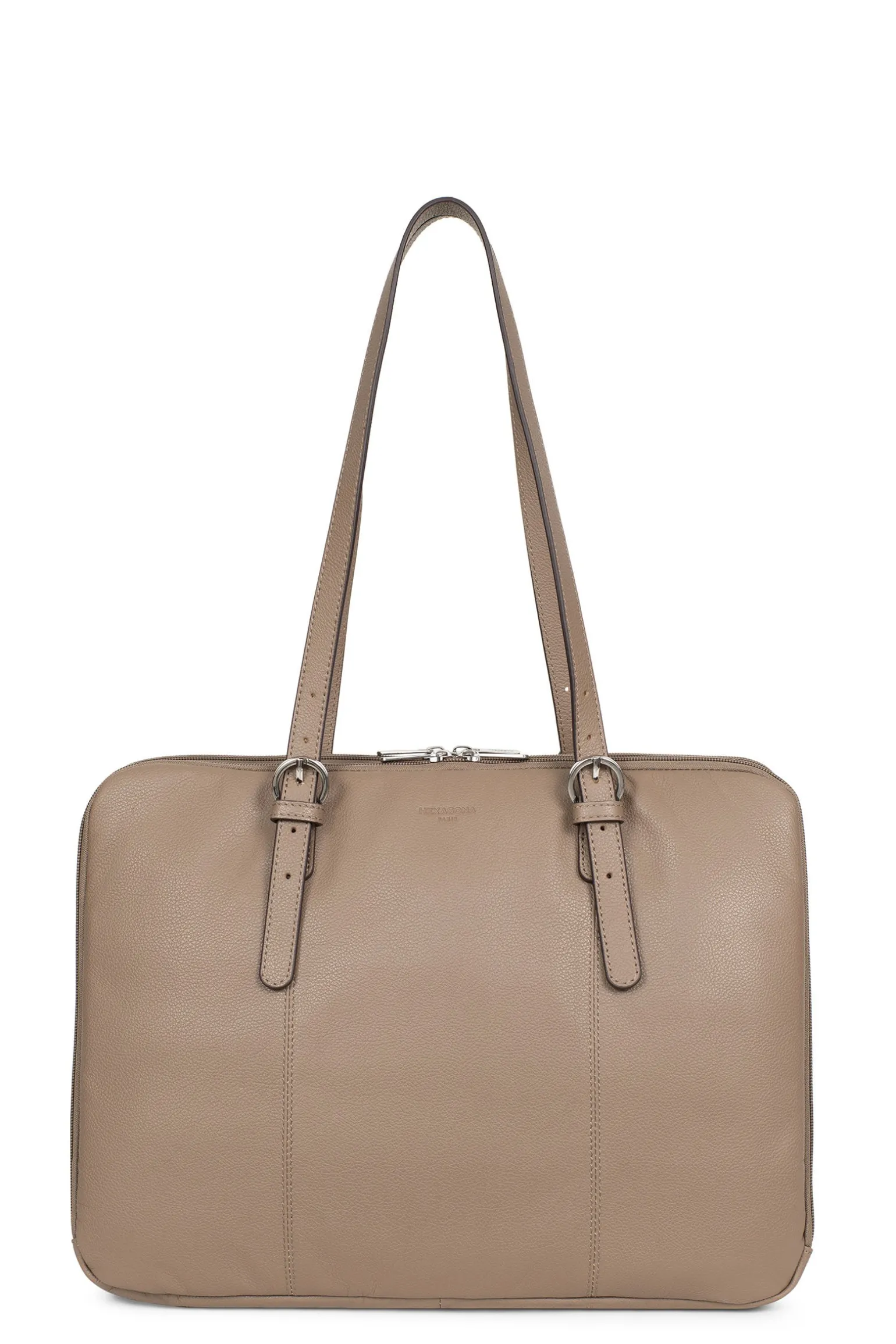 Sac porté épaule 2 anses - 15" & A4 - Cuir