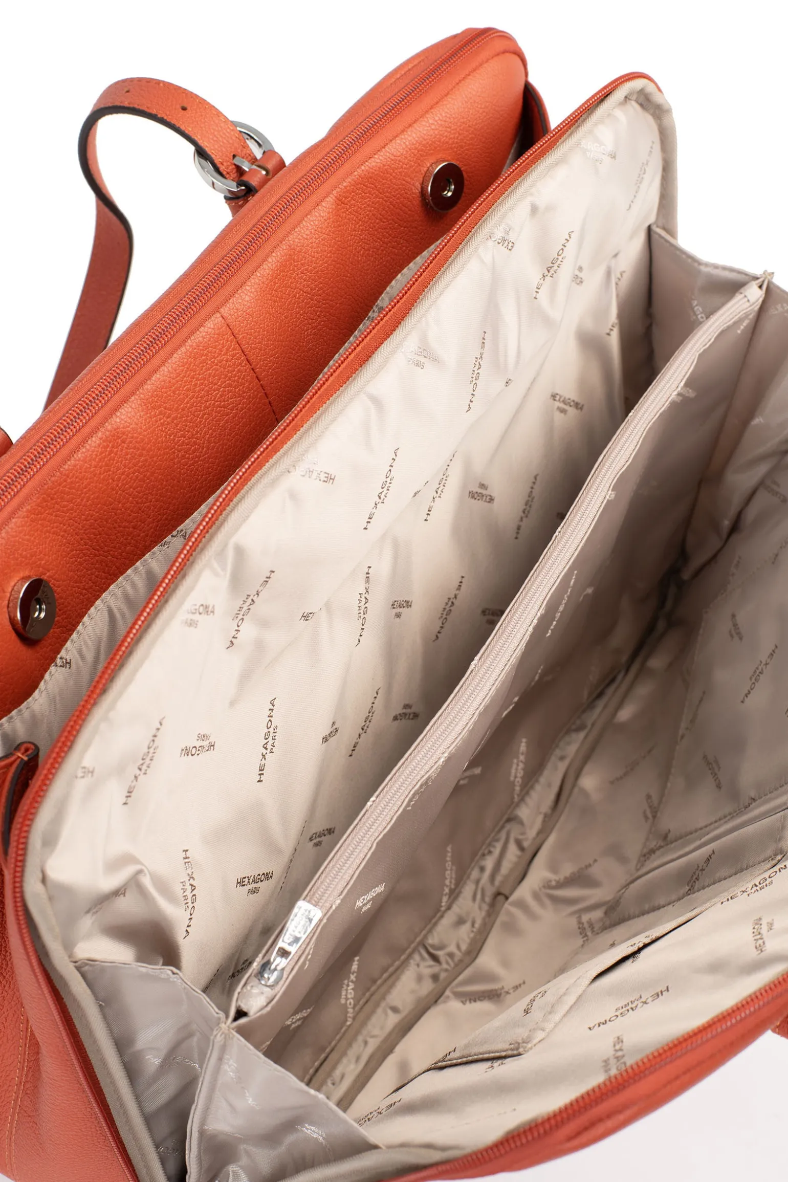 Sac porté épaule 2 anses - 15" & A4 - Cuir