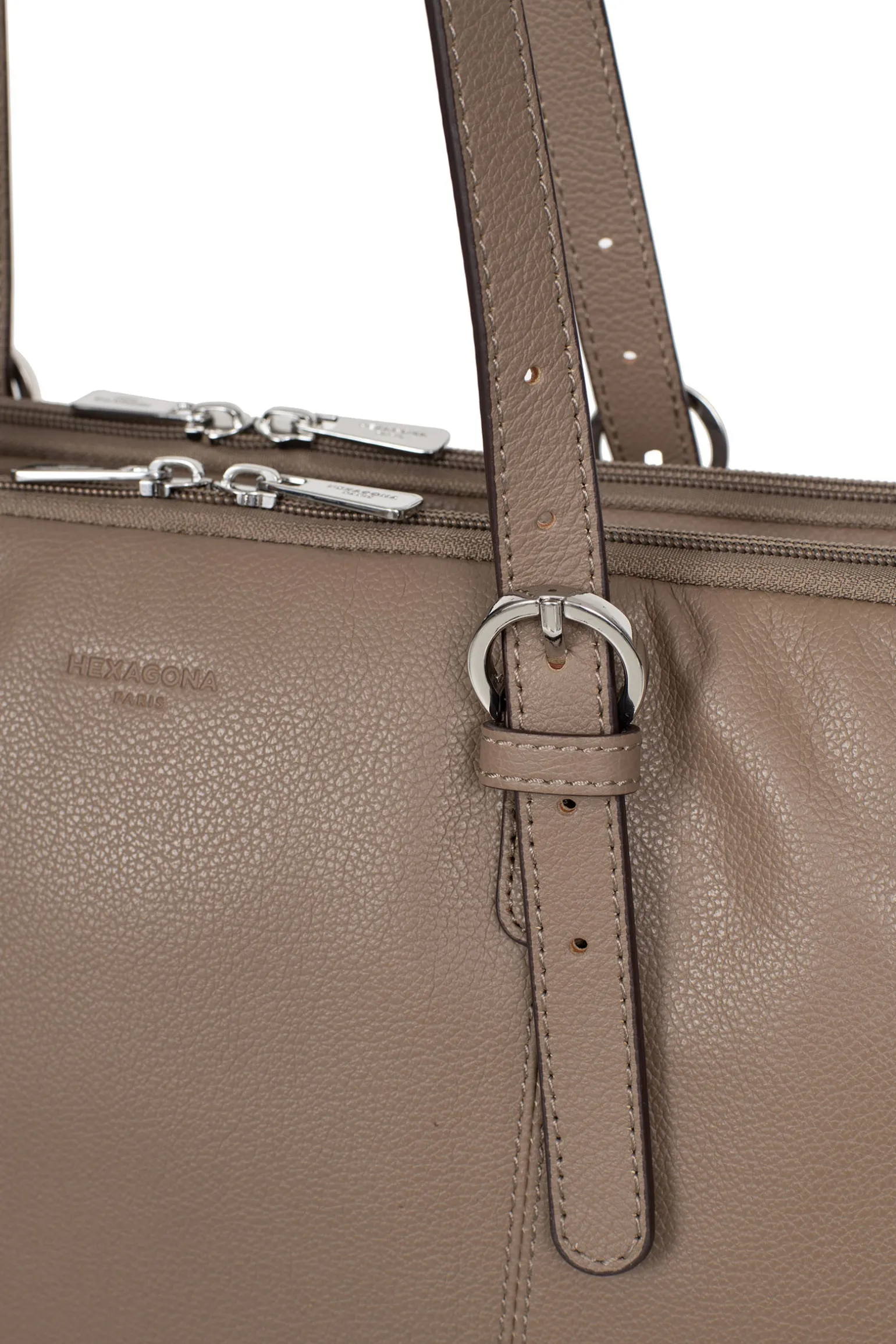 Sac porté épaule 2 anses - 15" & A4 - Cuir