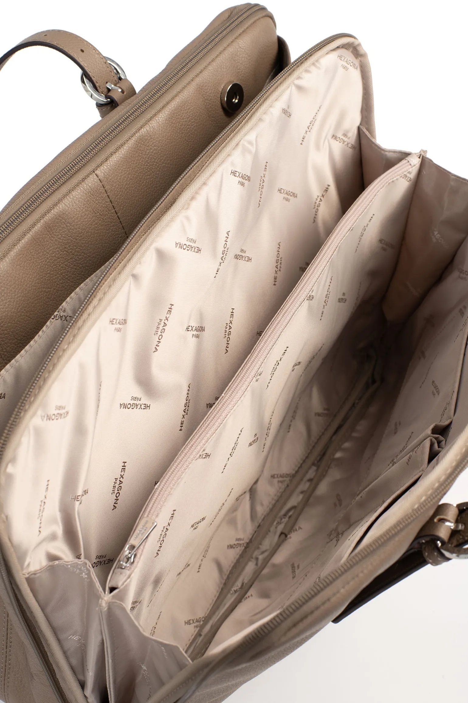 Sac porté épaule 2 anses - 15" & A4 - Cuir