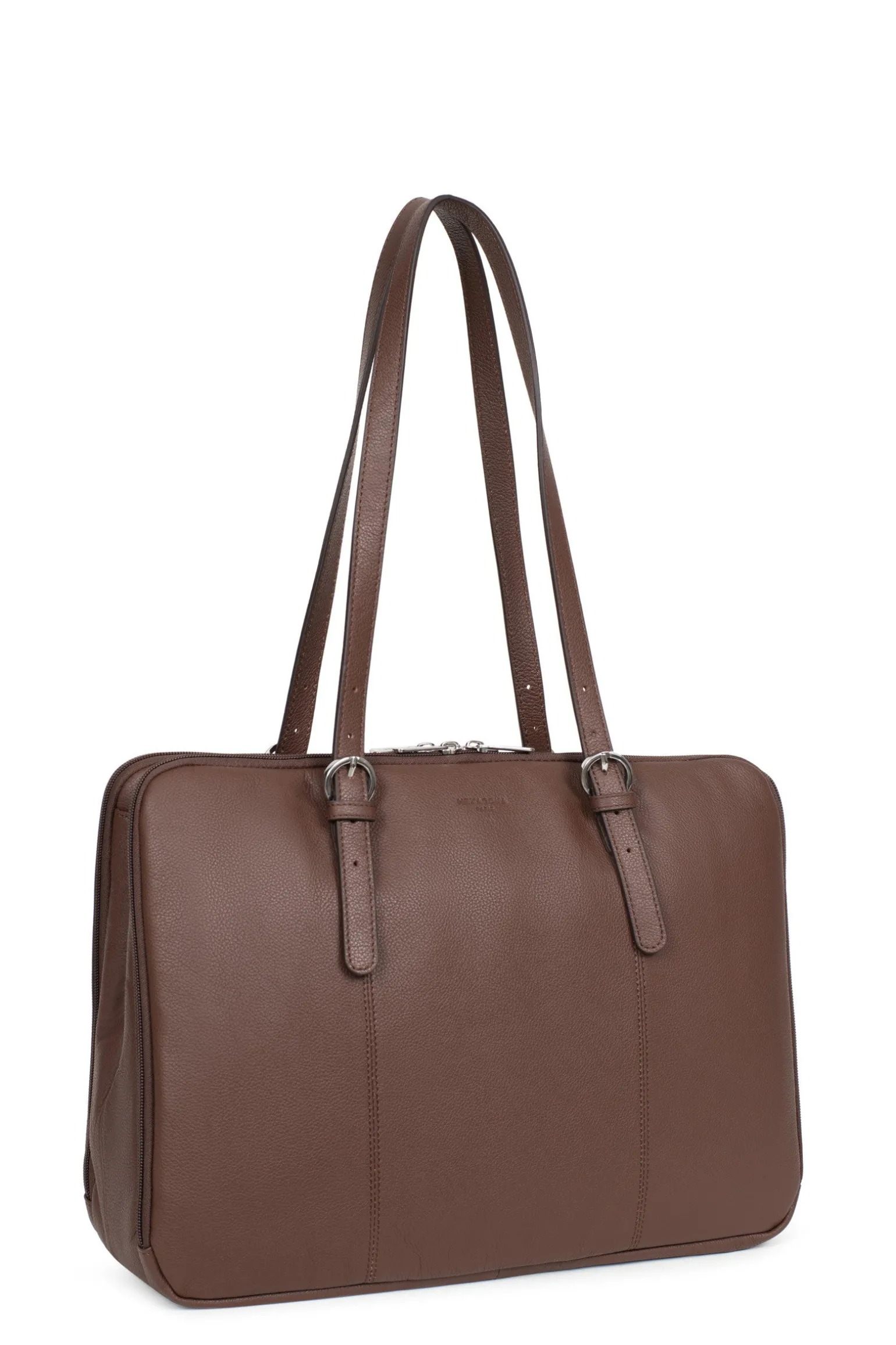 Sac porté épaule 2 anses - 15" & A4 - Cuir