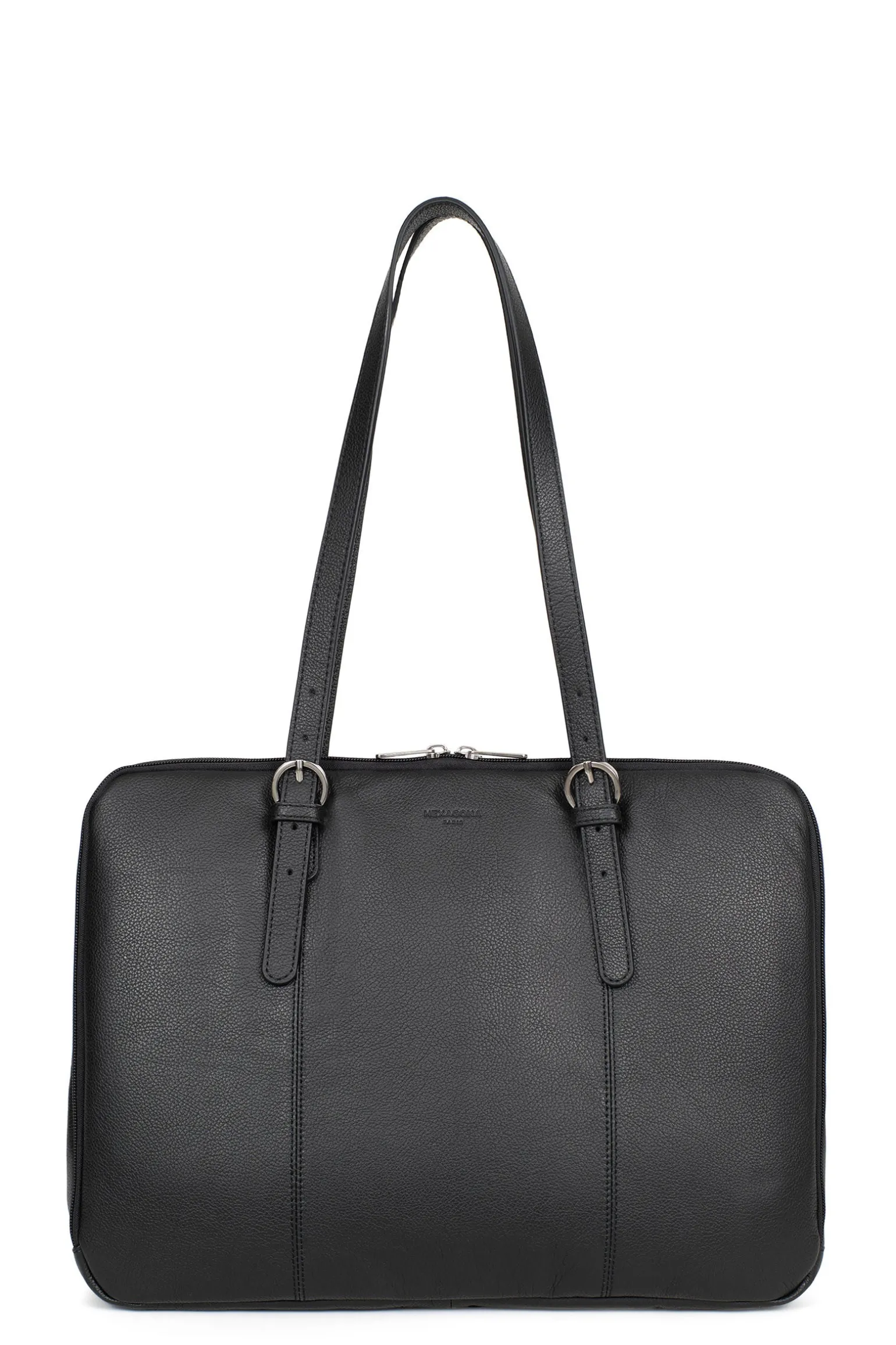 Sac porté épaule 2 anses - 15" & A4 - Cuir