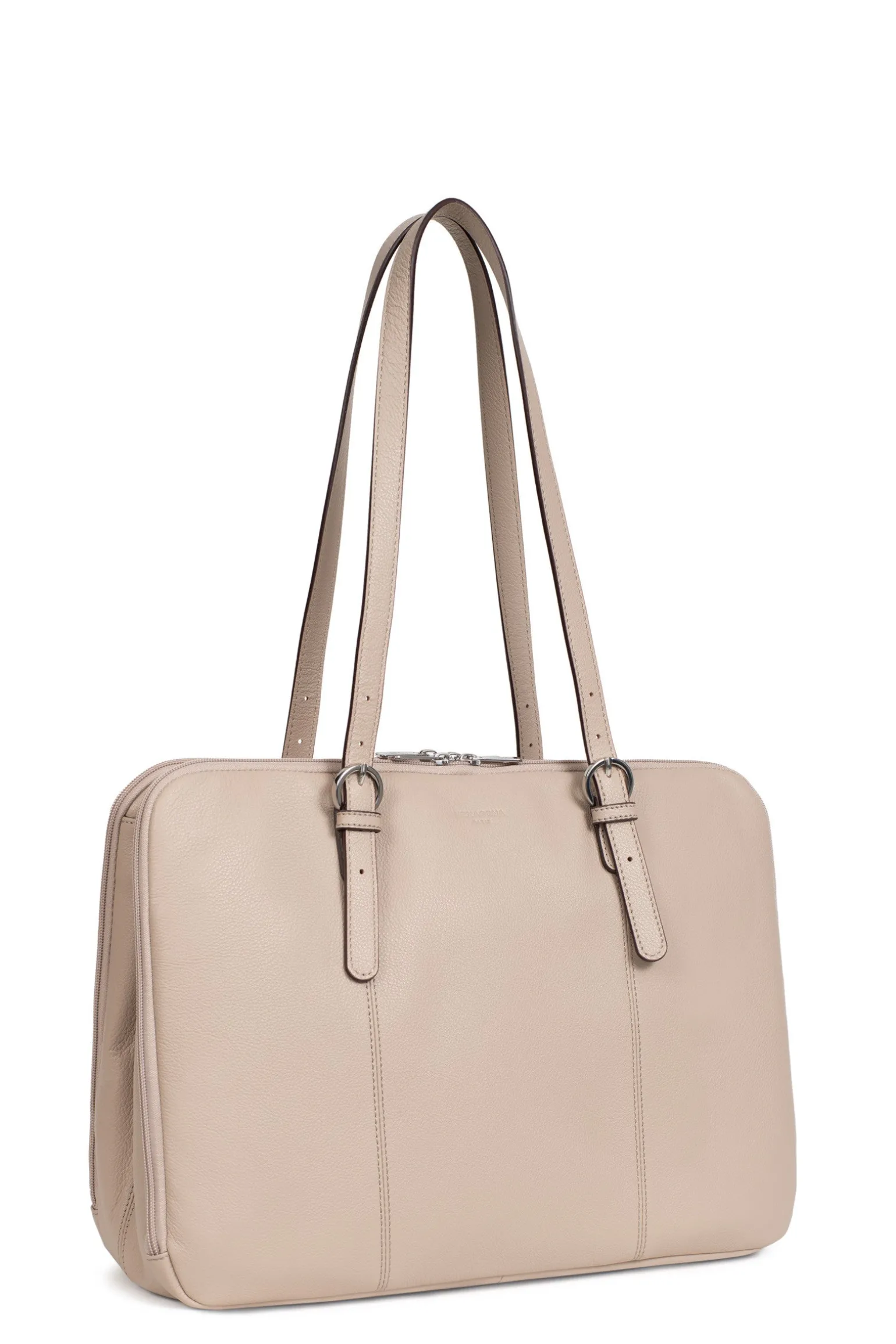 Sac porté épaule 2 anses - 15" & A4 - Cuir
