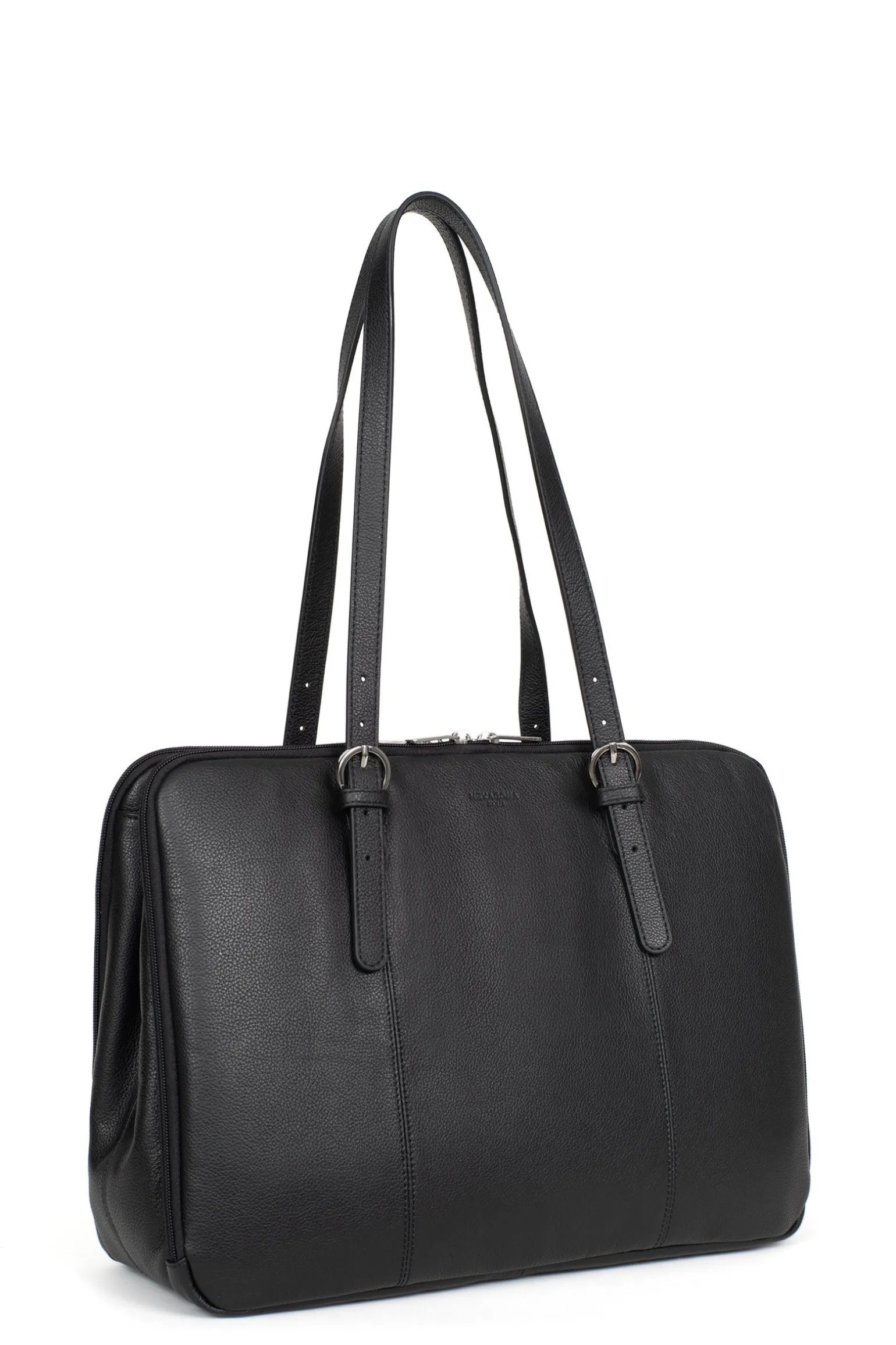Sac porté épaule 2 anses - 15" & A4 - Cuir