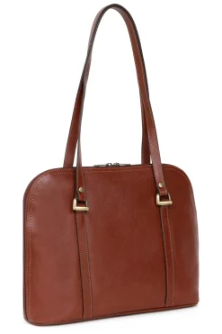 Sac porté épaule 2 anses - A4 - Cuir