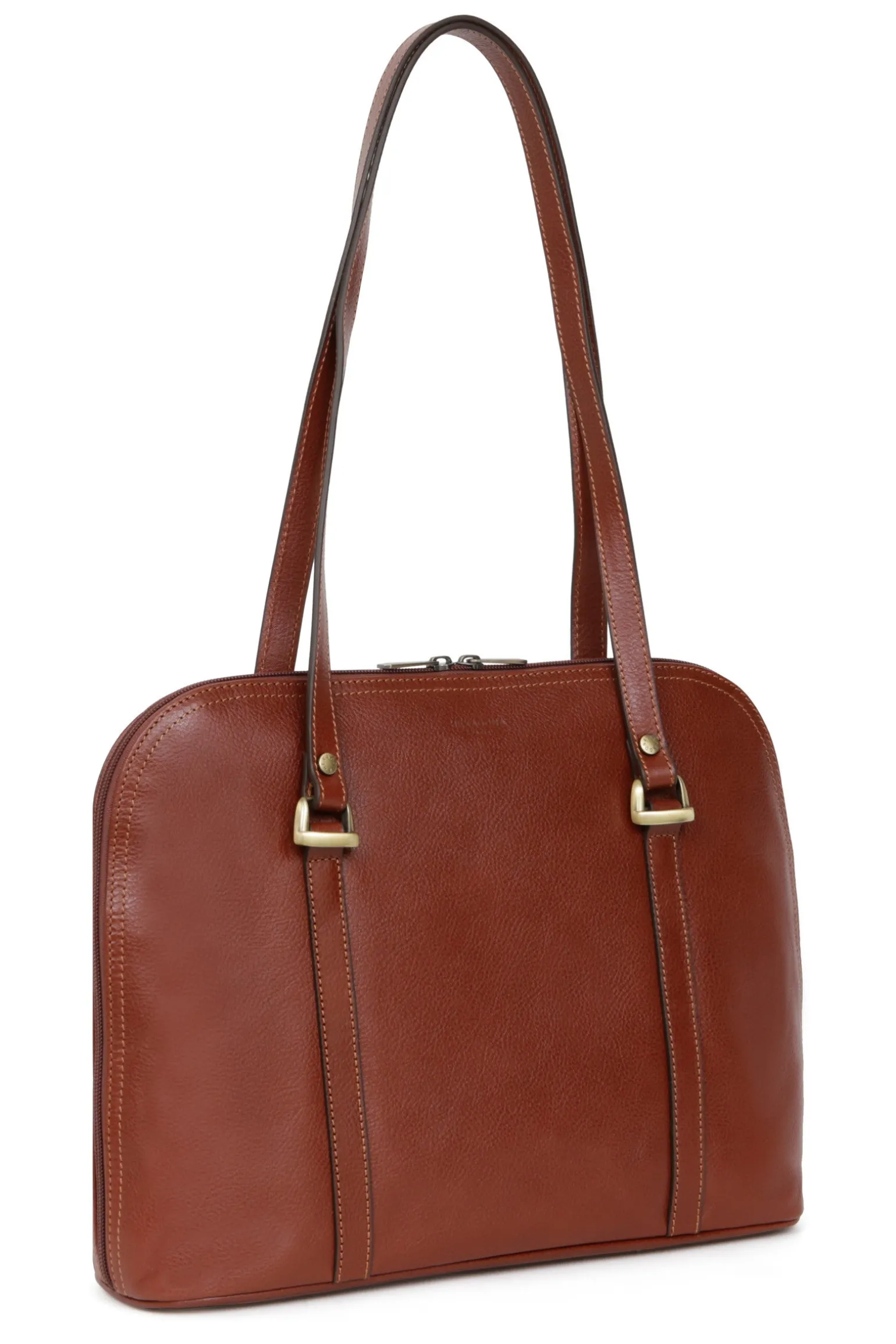 Sac porté épaule 2 anses - A4 - Cuir