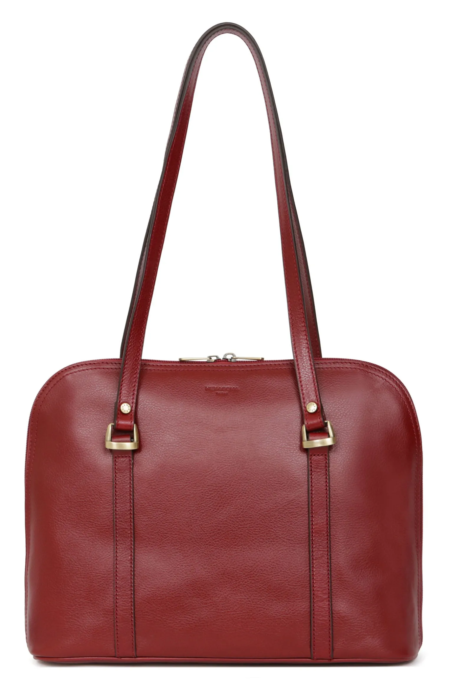 Sac porté épaule 2 anses - A4 - Cuir