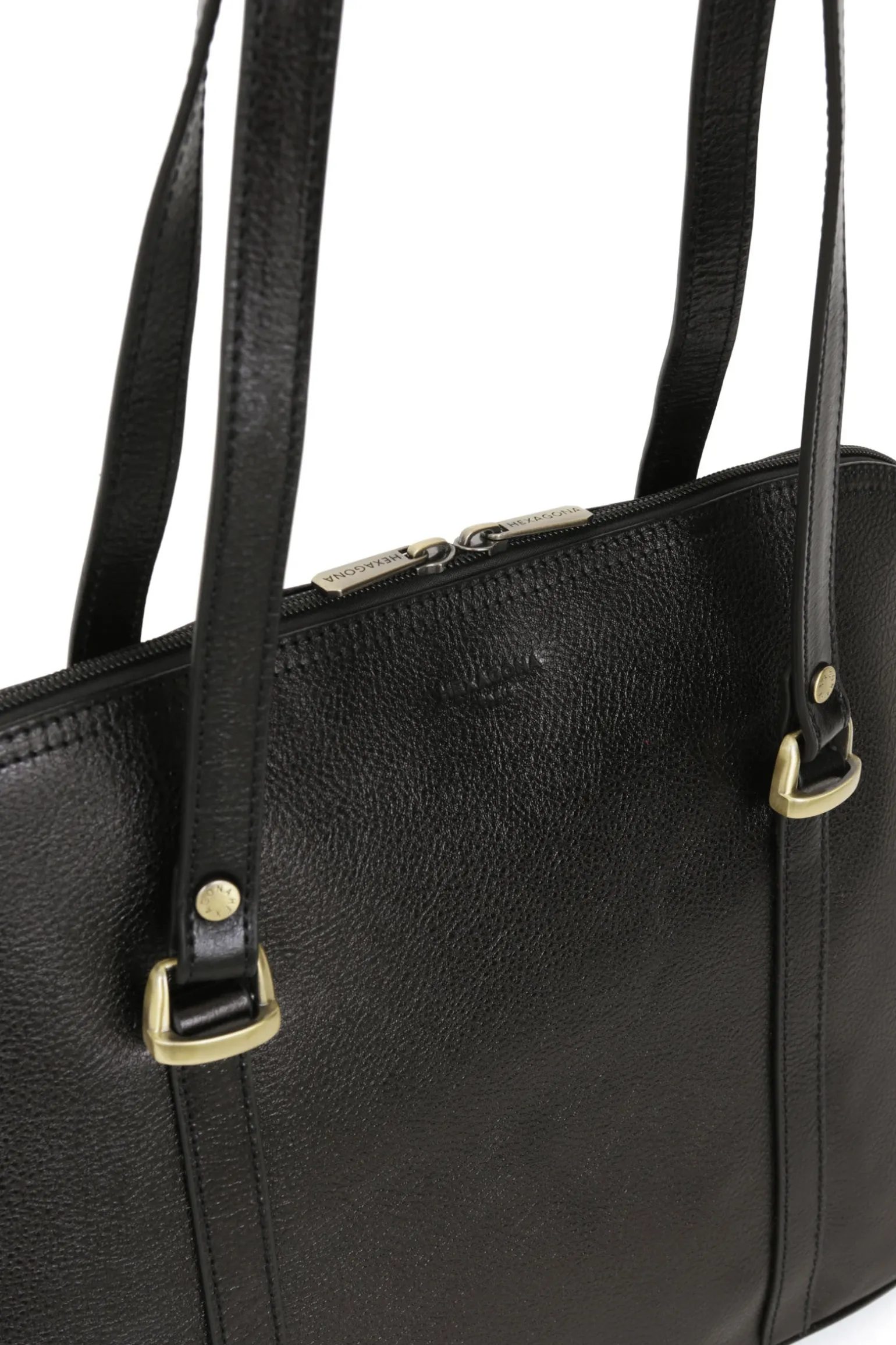 Sac porté épaule 2 anses - A4 - Cuir
