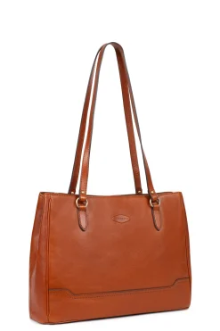 Sac porté épaule 2 anses - A4 - Cuir