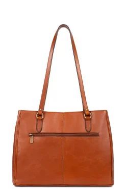 Sac porté épaule 2 anses - A4 - Cuir