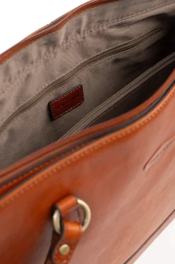 Sac porté épaule 2 anses - A4 - Cuir