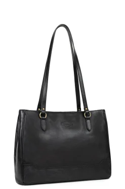 Sac porté épaule 2 anses - A4 - Cuir