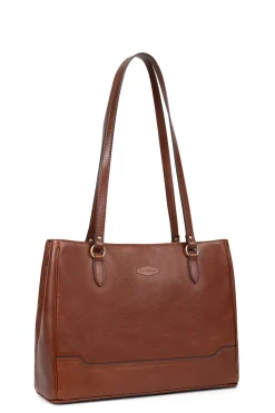 Sac porté épaule 2 anses - A4 - Cuir