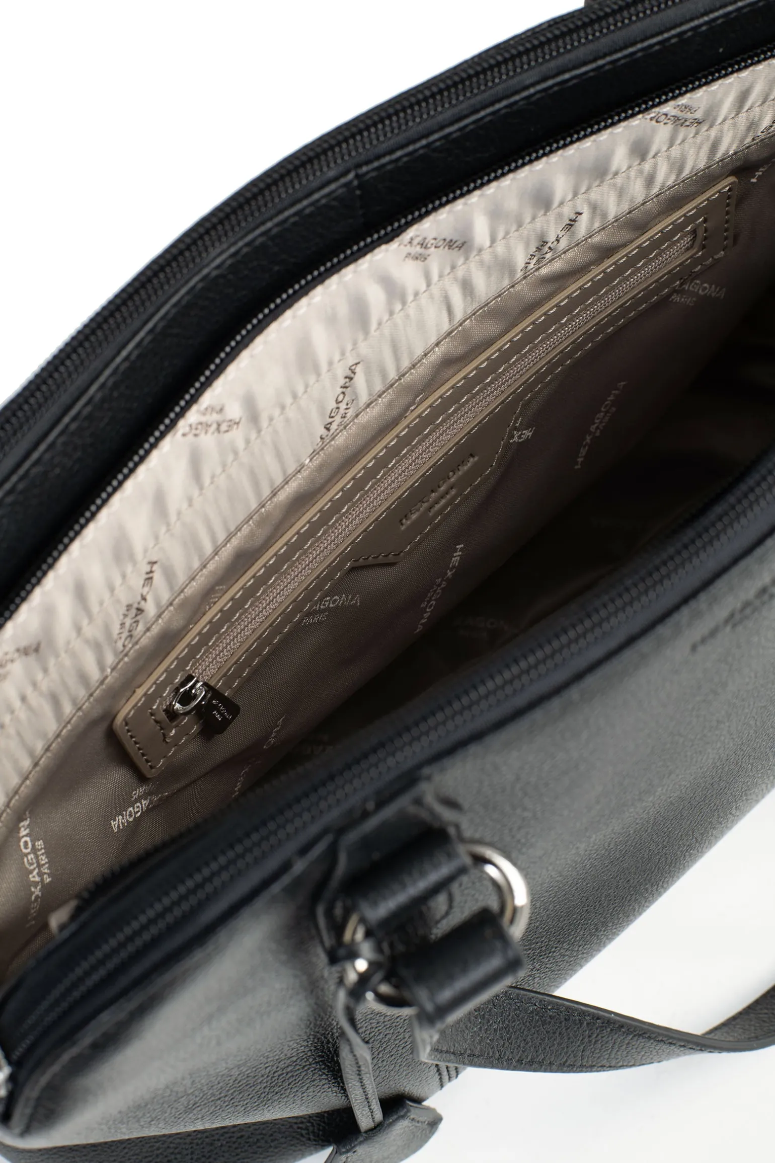 Sac porté épaule 2 anses - A4 - Cuir
