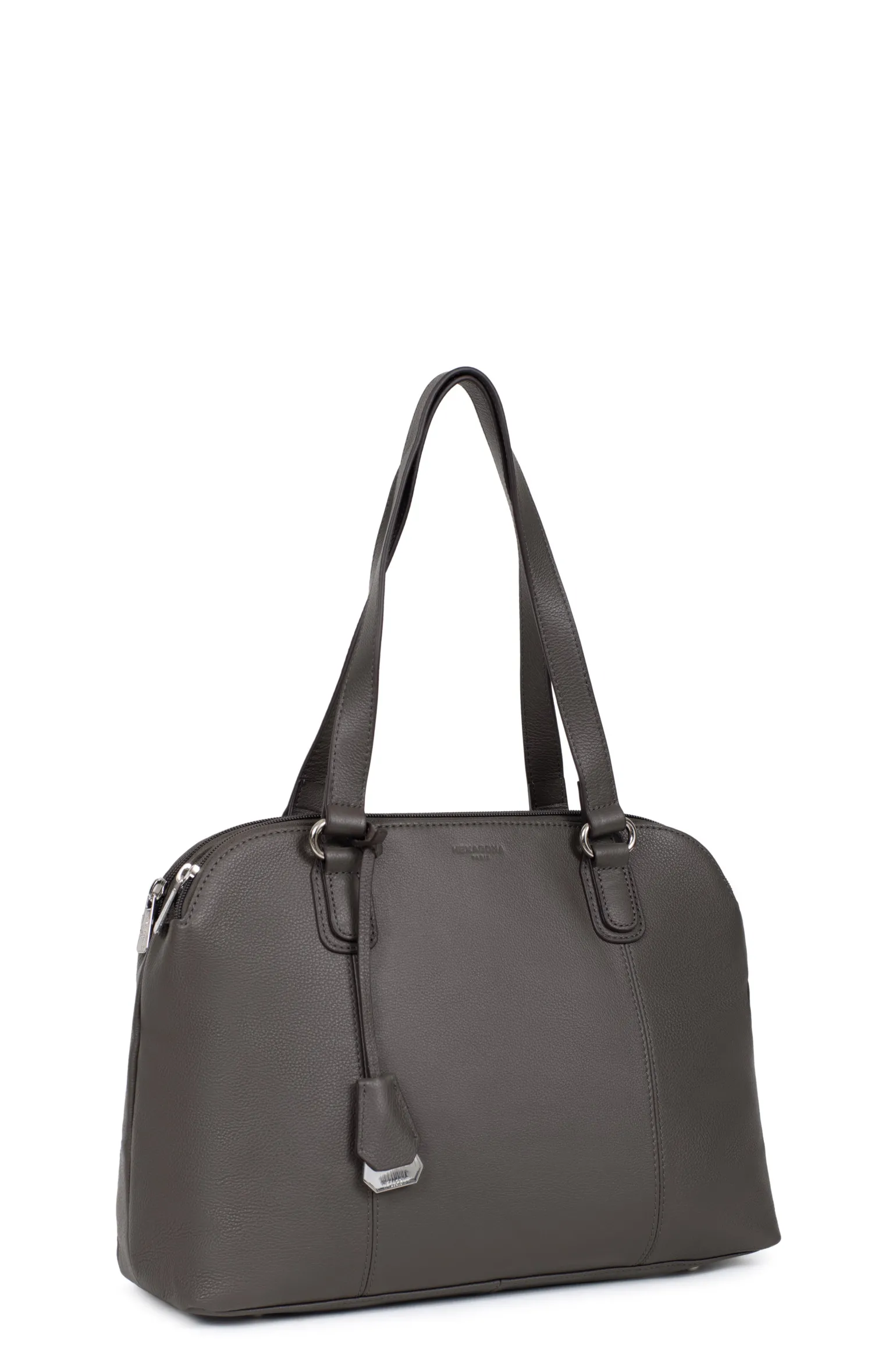 Sac porté épaule 2 anses - A4 - Cuir