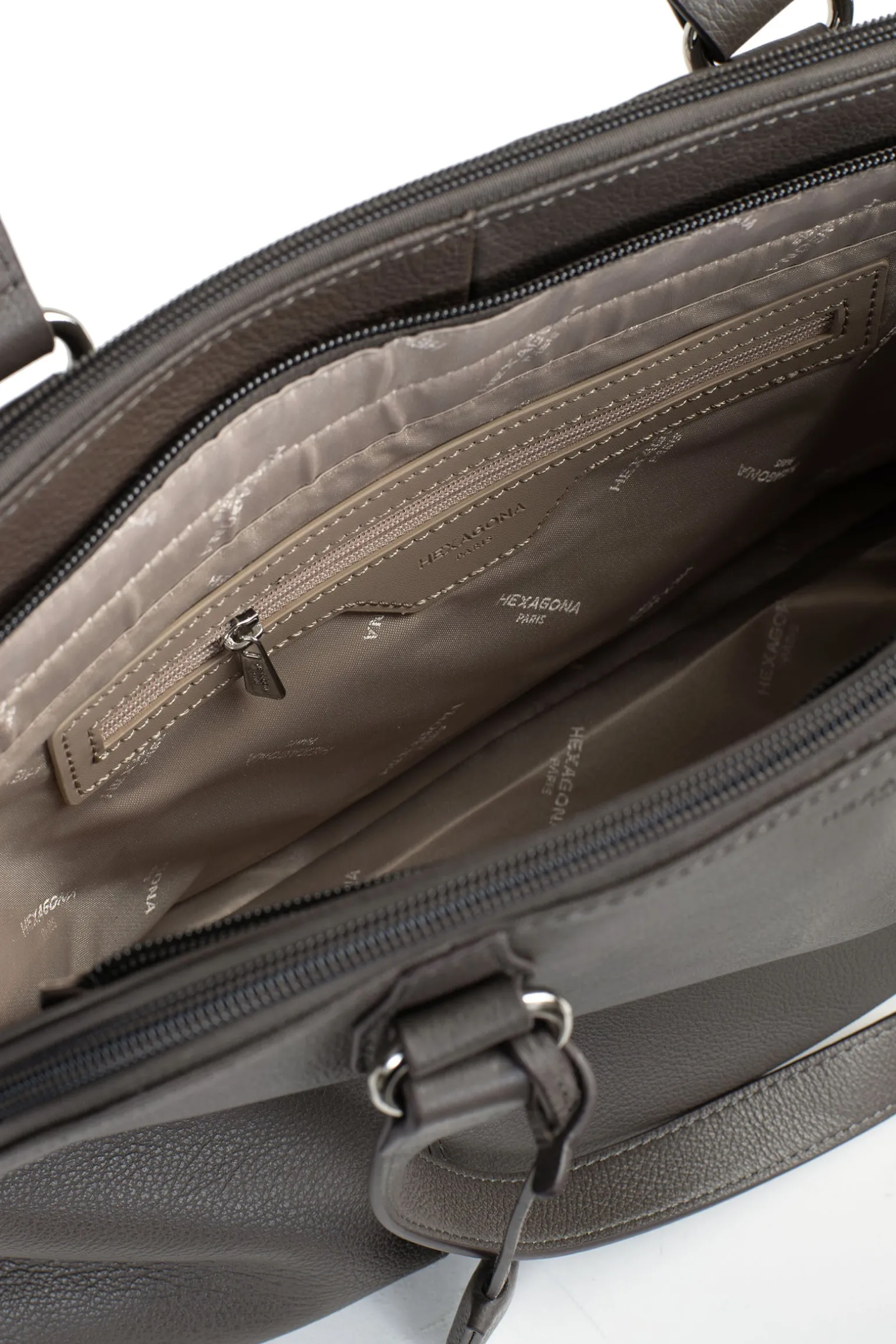 Sac porté épaule 2 anses - A4 - Cuir