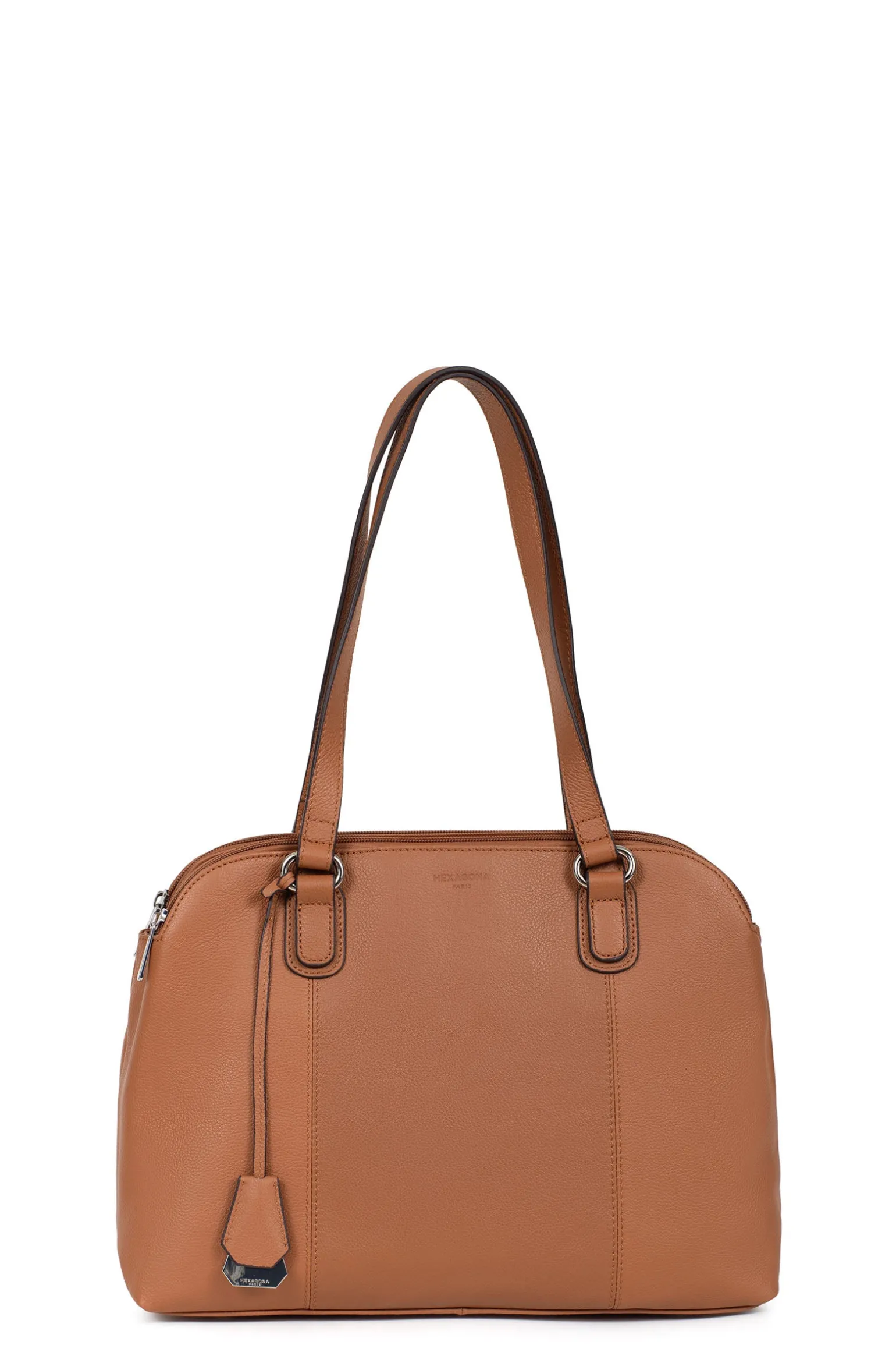 Sac porté épaule 2 anses - A4 - Cuir