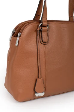 Sac porté épaule 2 anses - A4 - Cuir