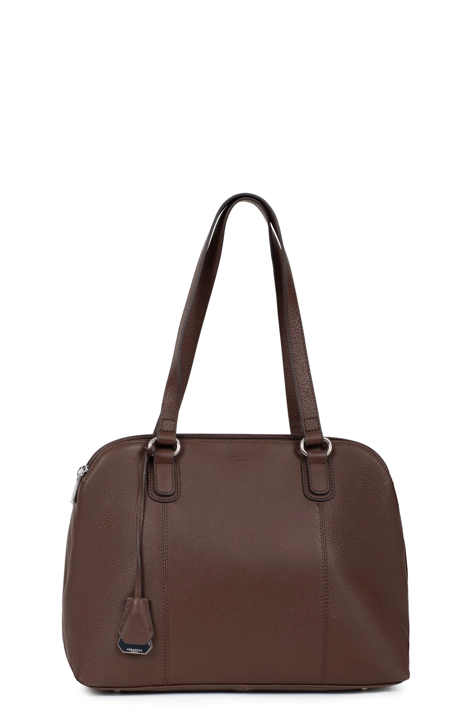 Sac porté épaule 2 anses - A4 - Cuir