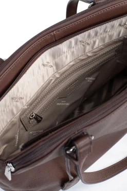 Sac porté épaule 2 anses - A4 - Cuir