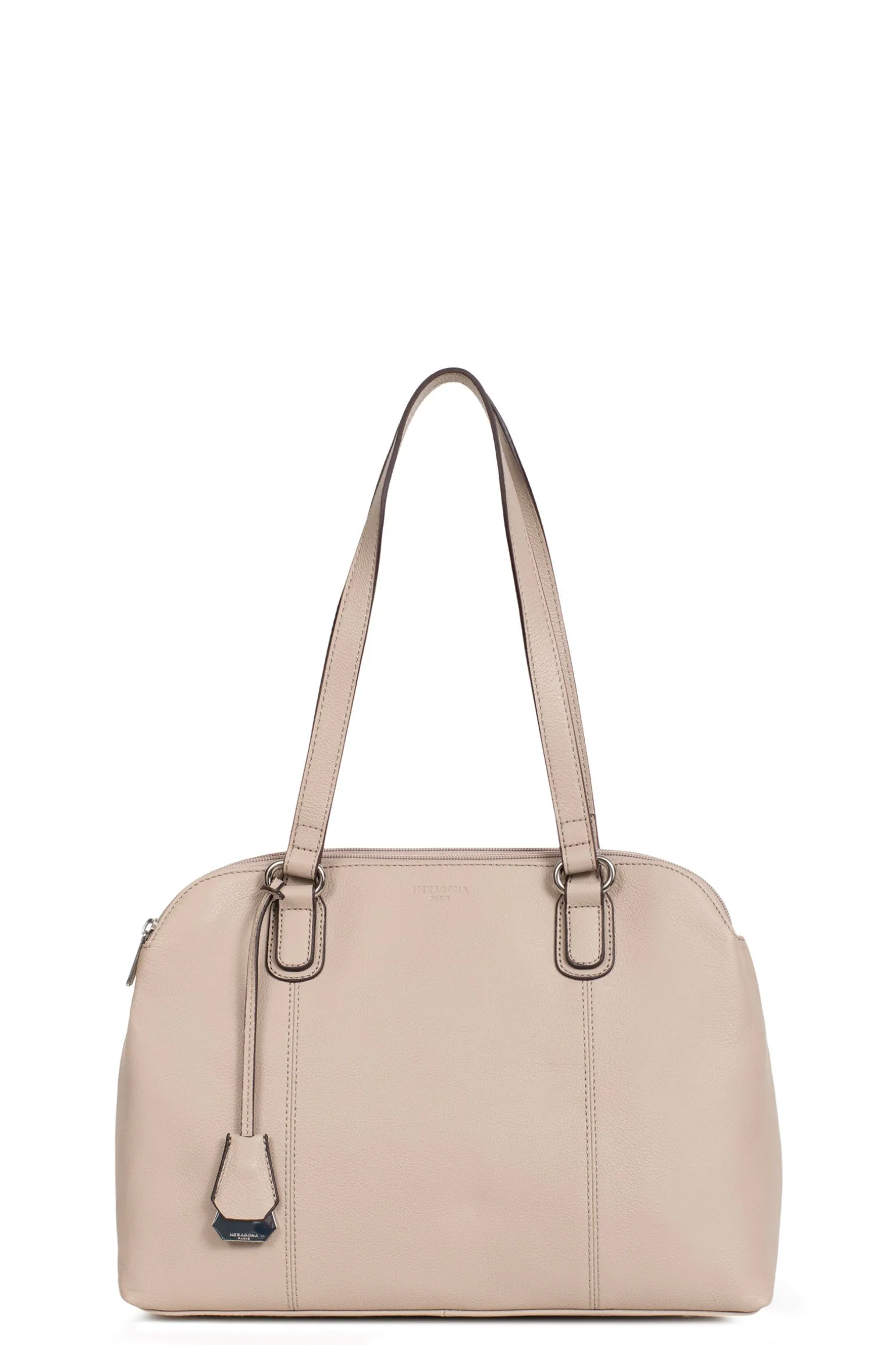Sac porté épaule 2 anses - A4 - Cuir