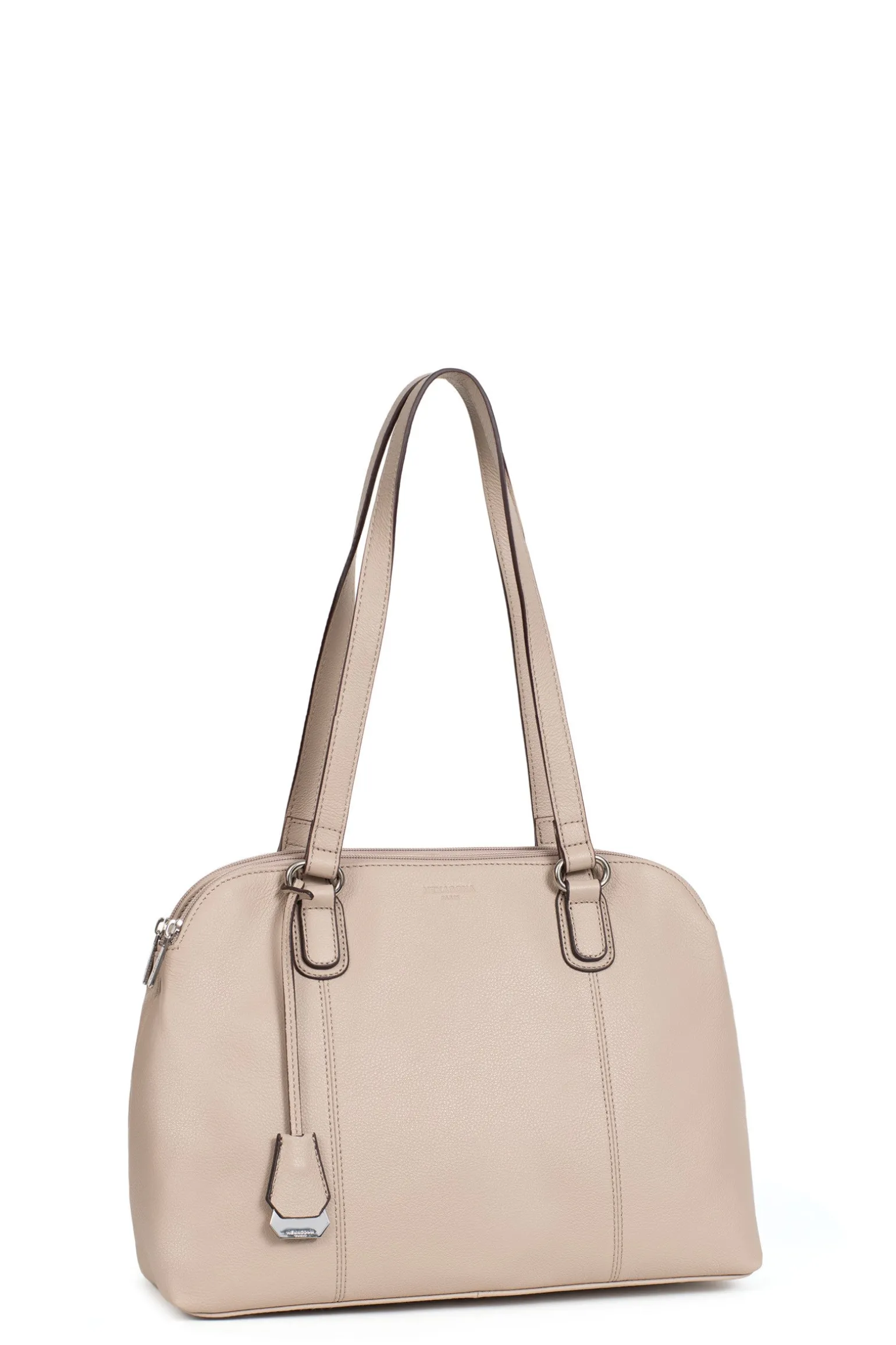 Sac porté épaule 2 anses - A4 - Cuir