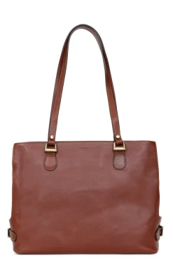 Sac porté épaule 2 anses - A4 - Cuir