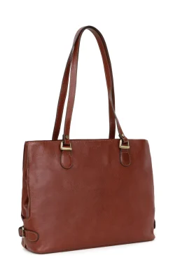 Sac porté épaule 2 anses - A4 - Cuir