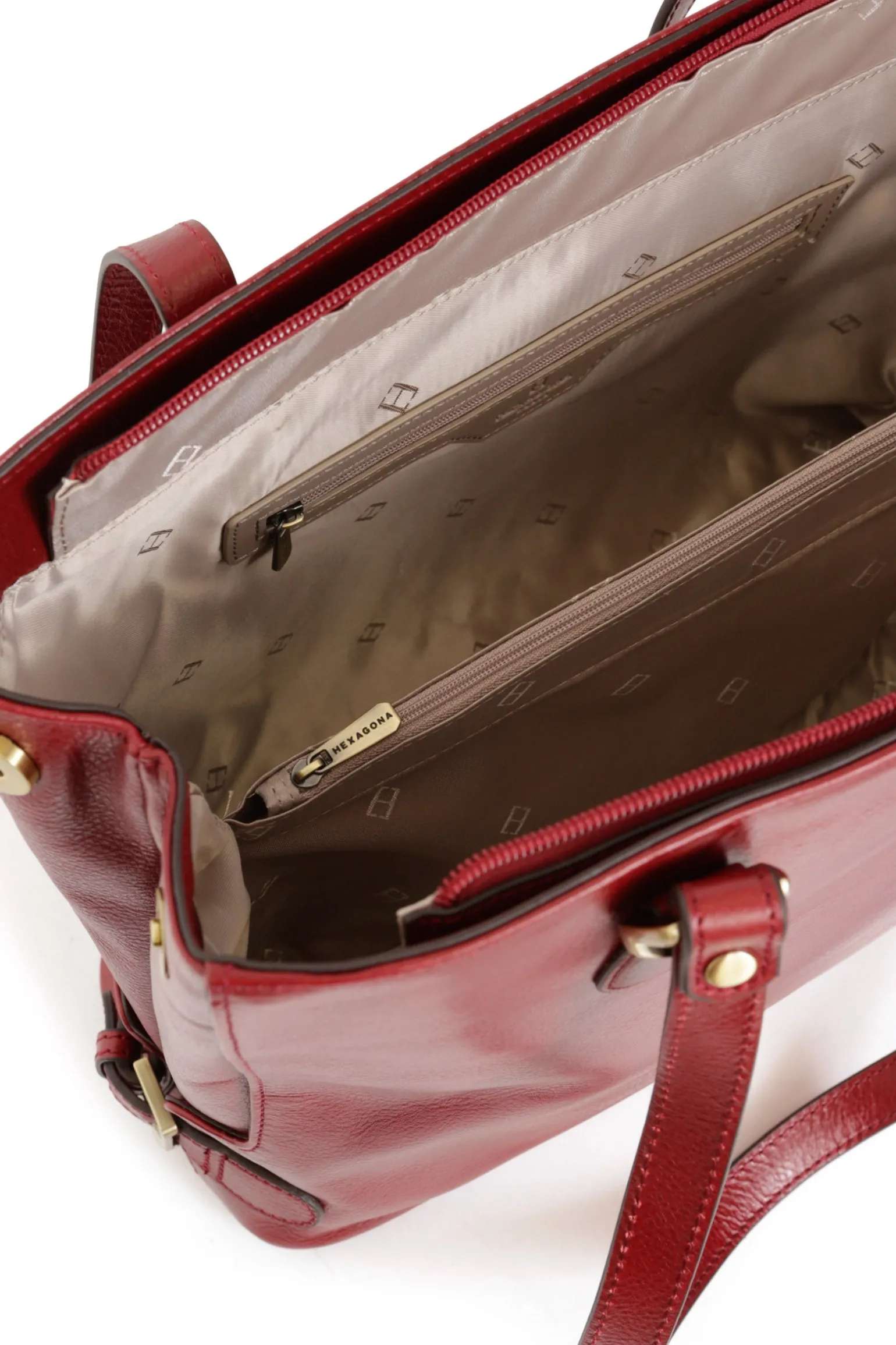 Sac porté épaule 2 anses - A4 - Cuir