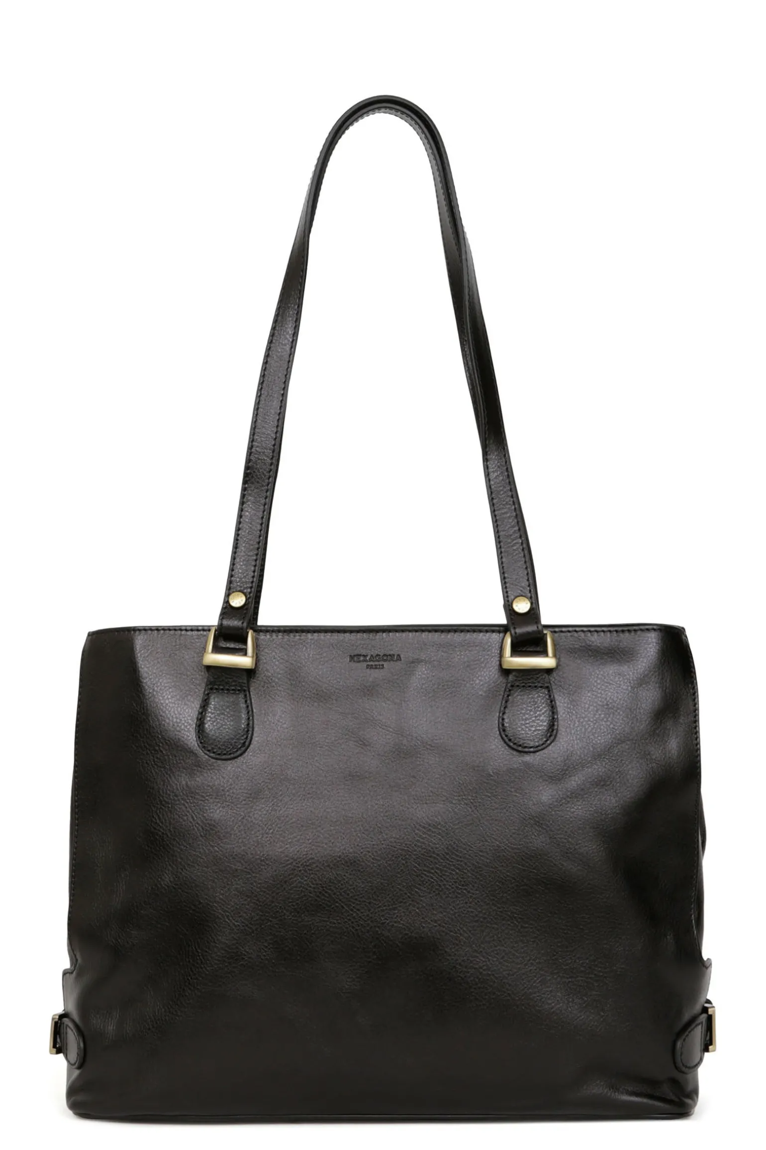 Sac porté épaule 2 anses - A4 - Cuir