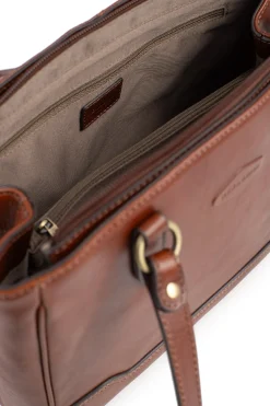 Sac porté épaule 2 anses - Cuir