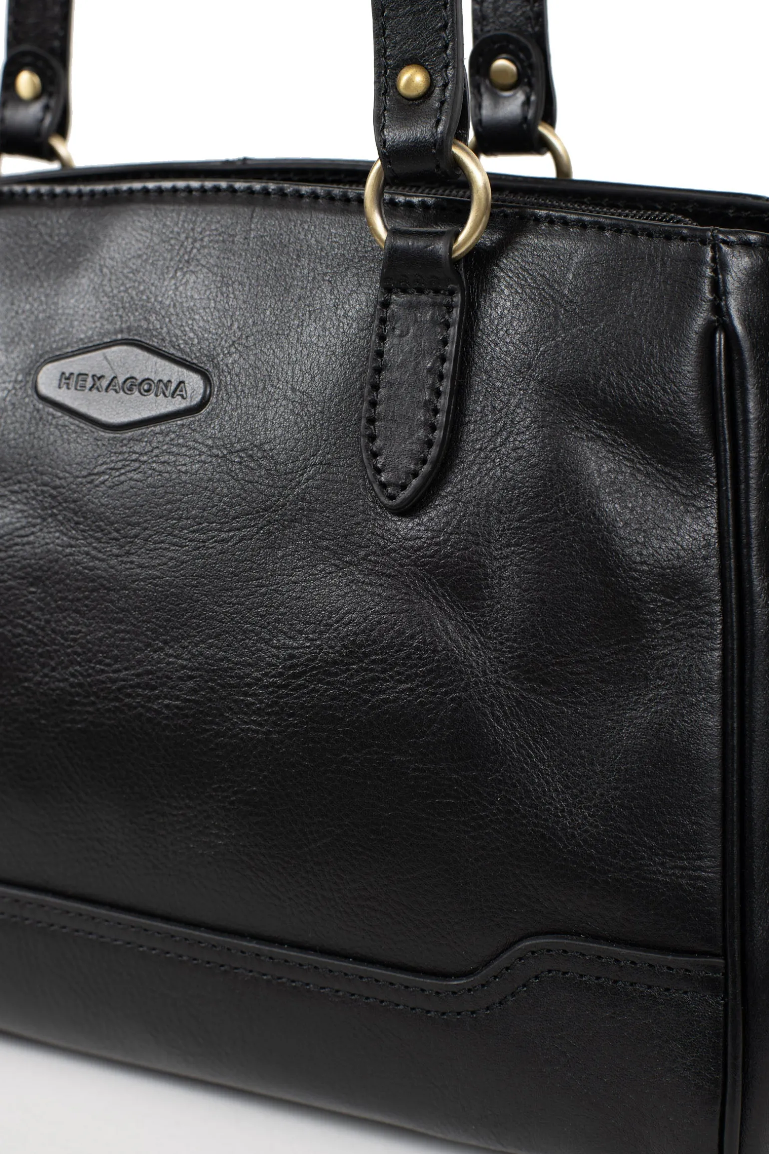 Sac porté épaule 2 anses - Cuir