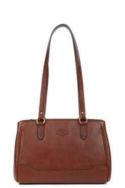 Sac porté épaule 2 anses - Cuir