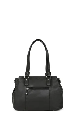 Sac porté épaule 2 anses - Cuir